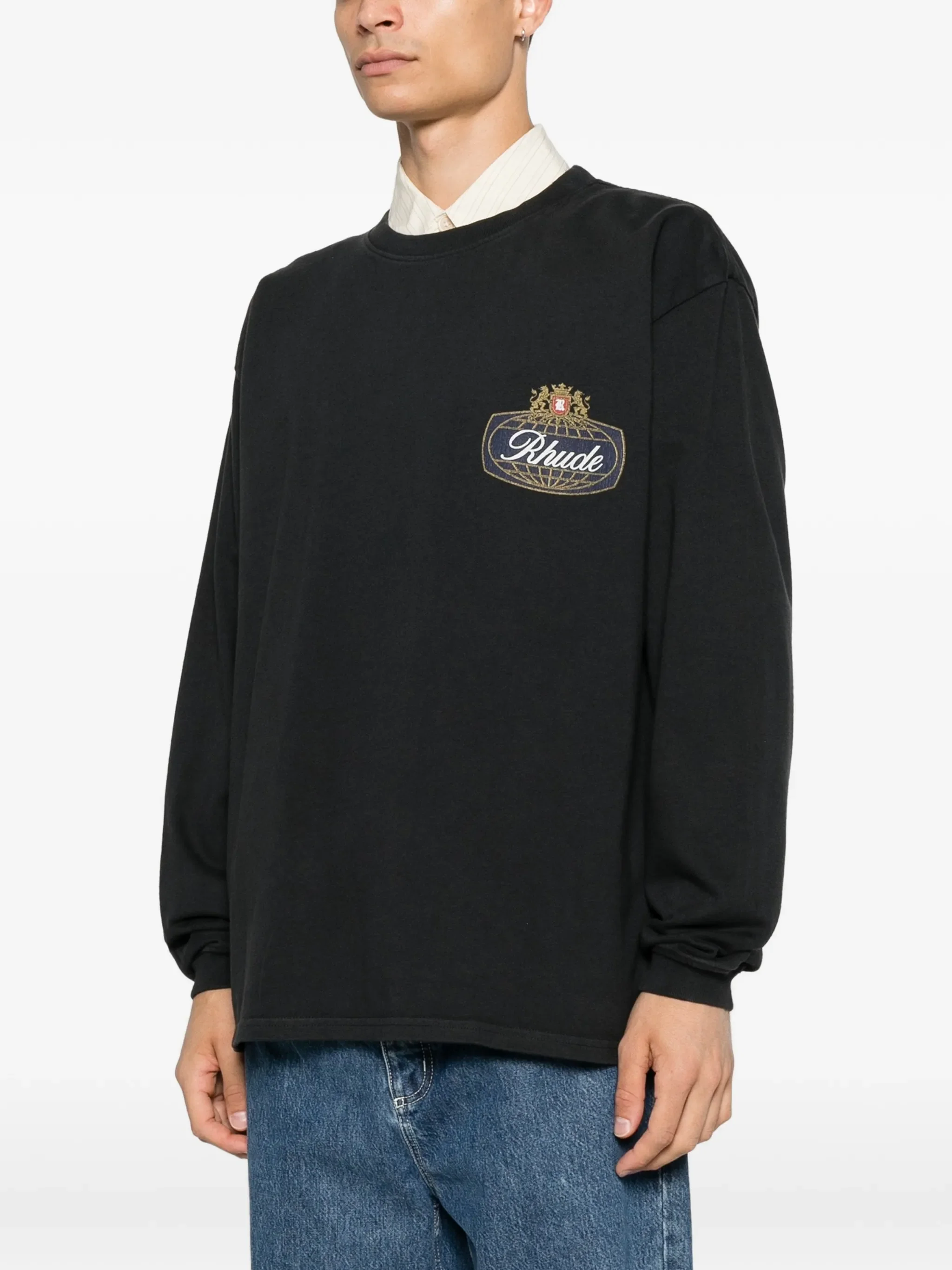 safari crest long-shirt tee