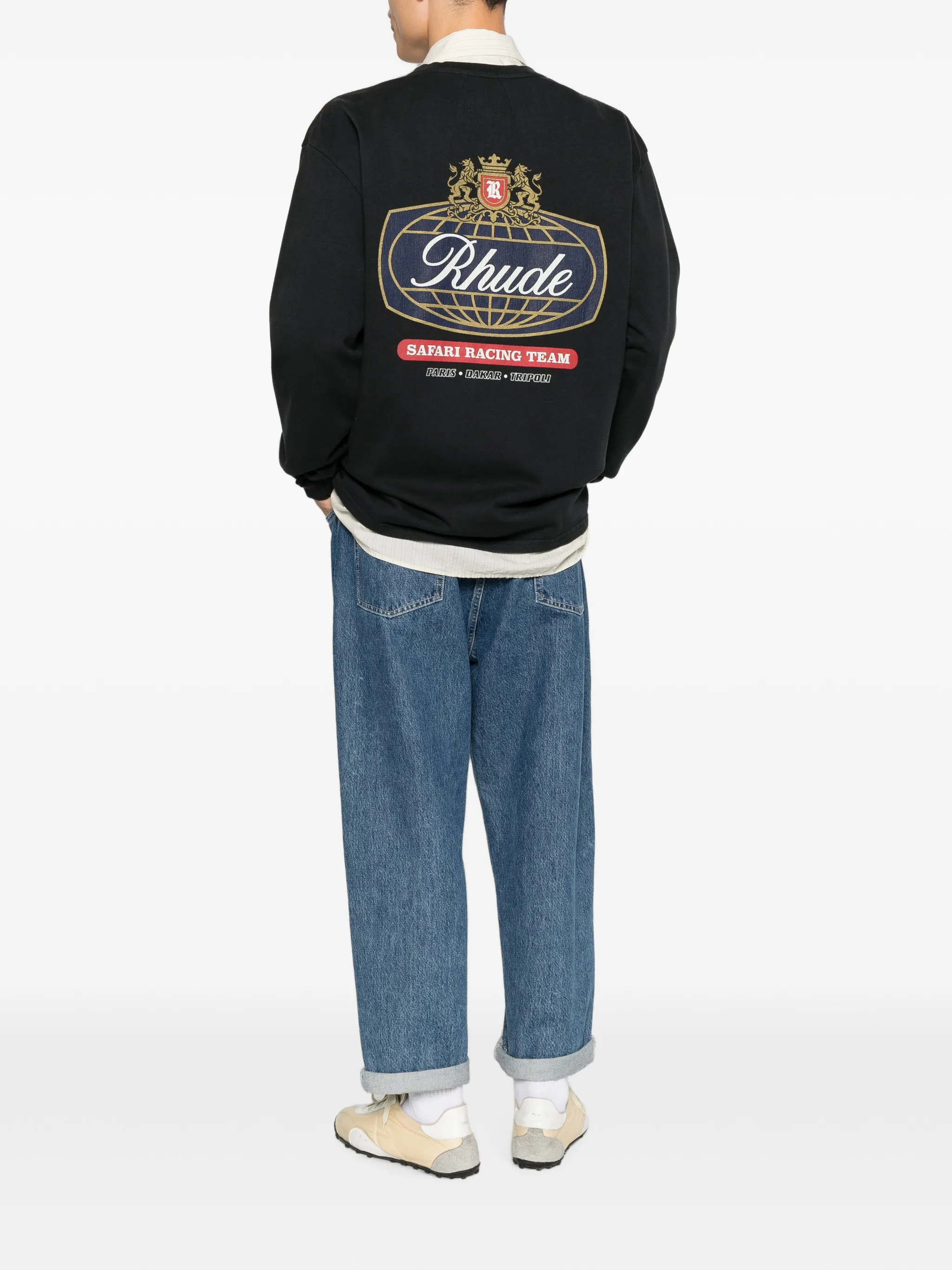 safari crest long-shirt tee