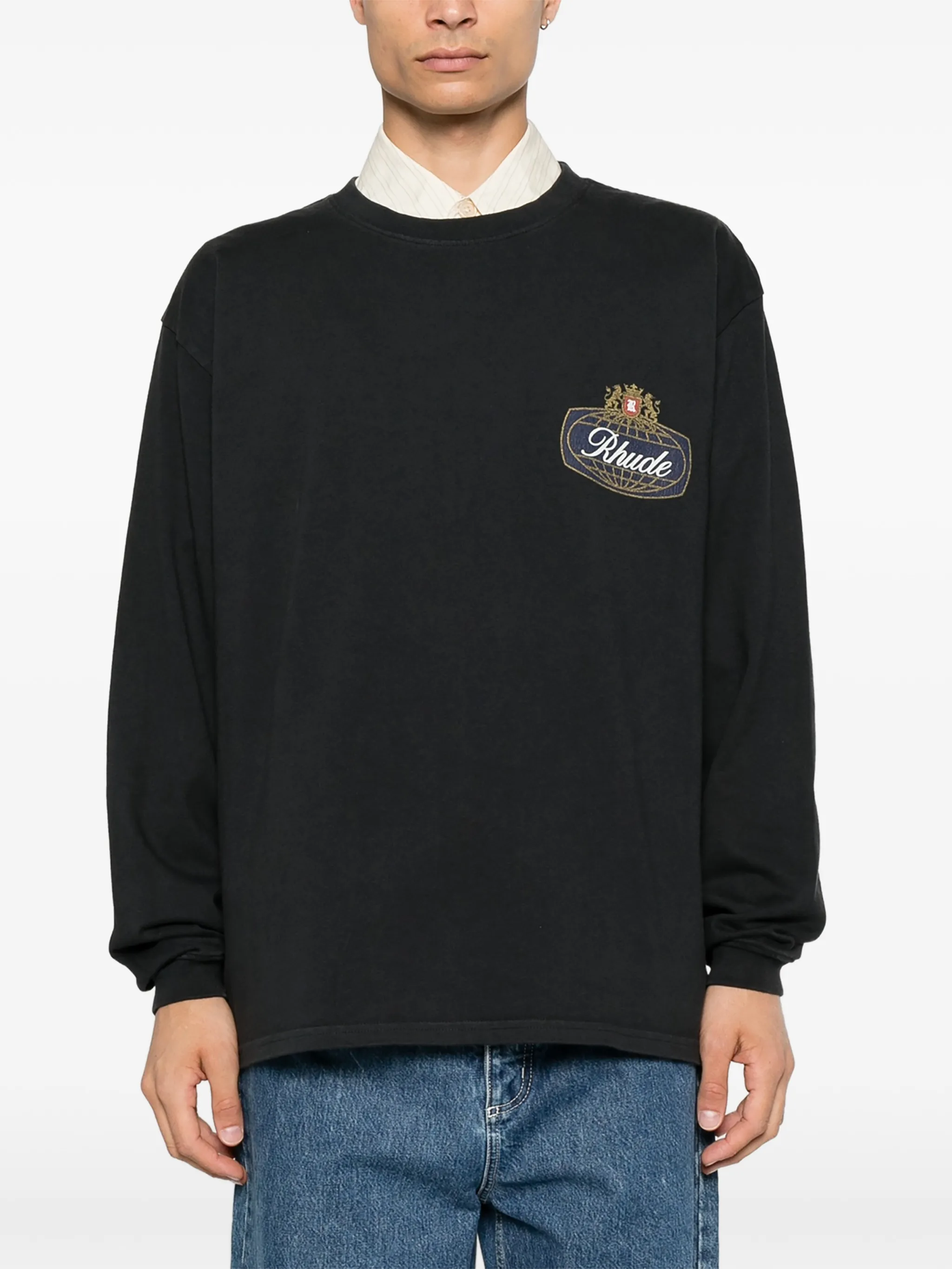 safari crest long-shirt tee