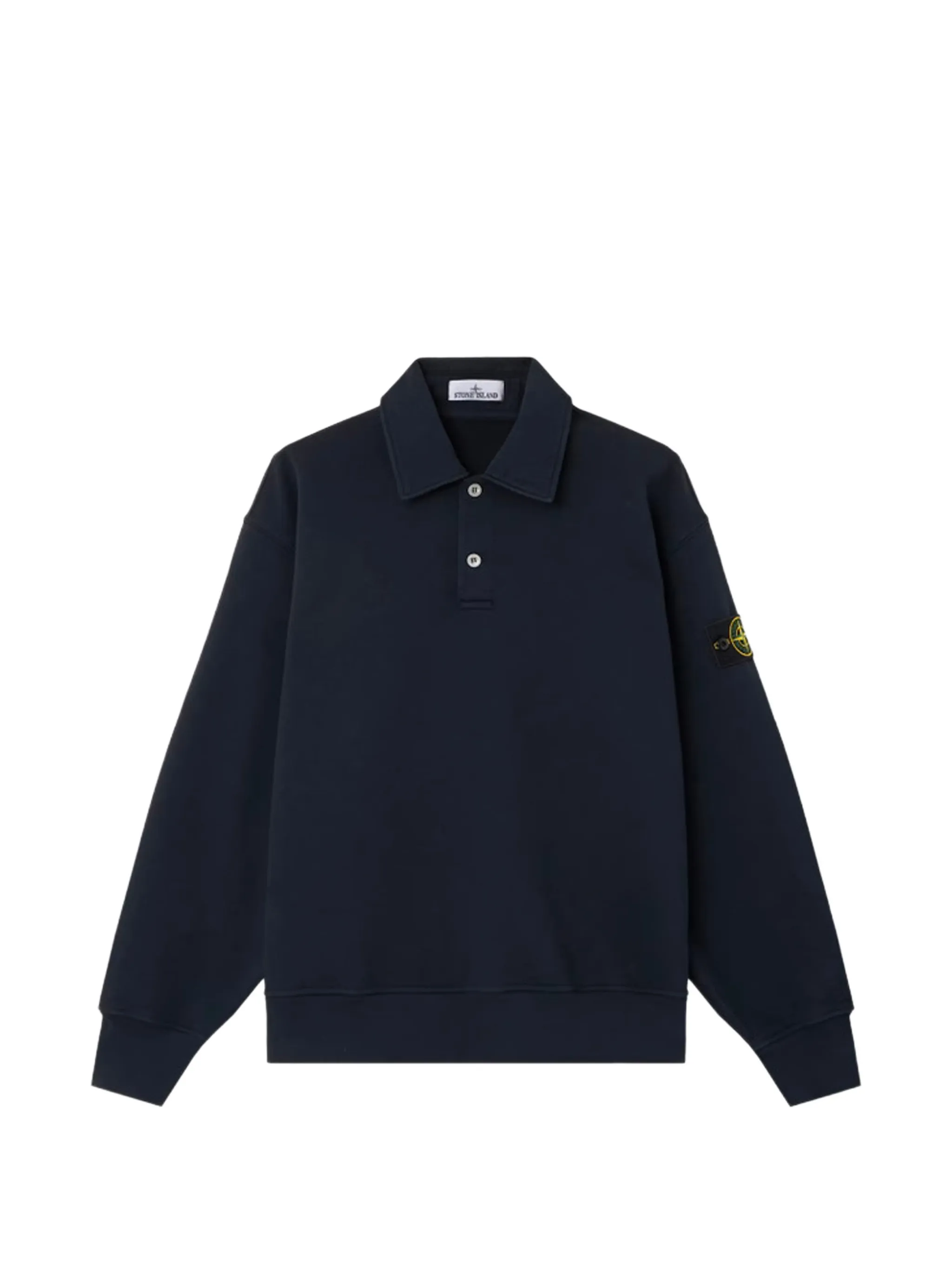 logo-patch polo shirt