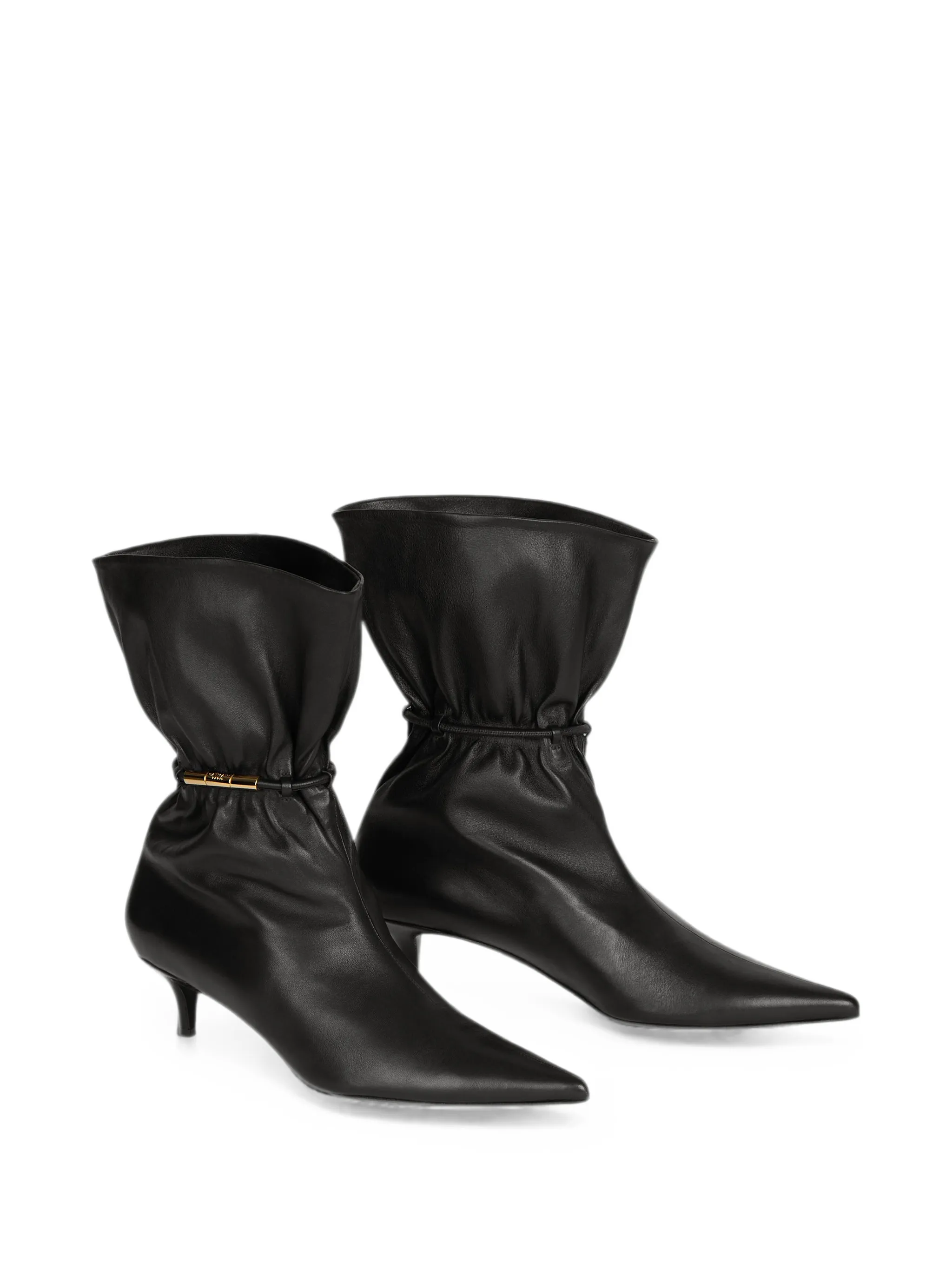 Sphynx smooth leather ankle boots