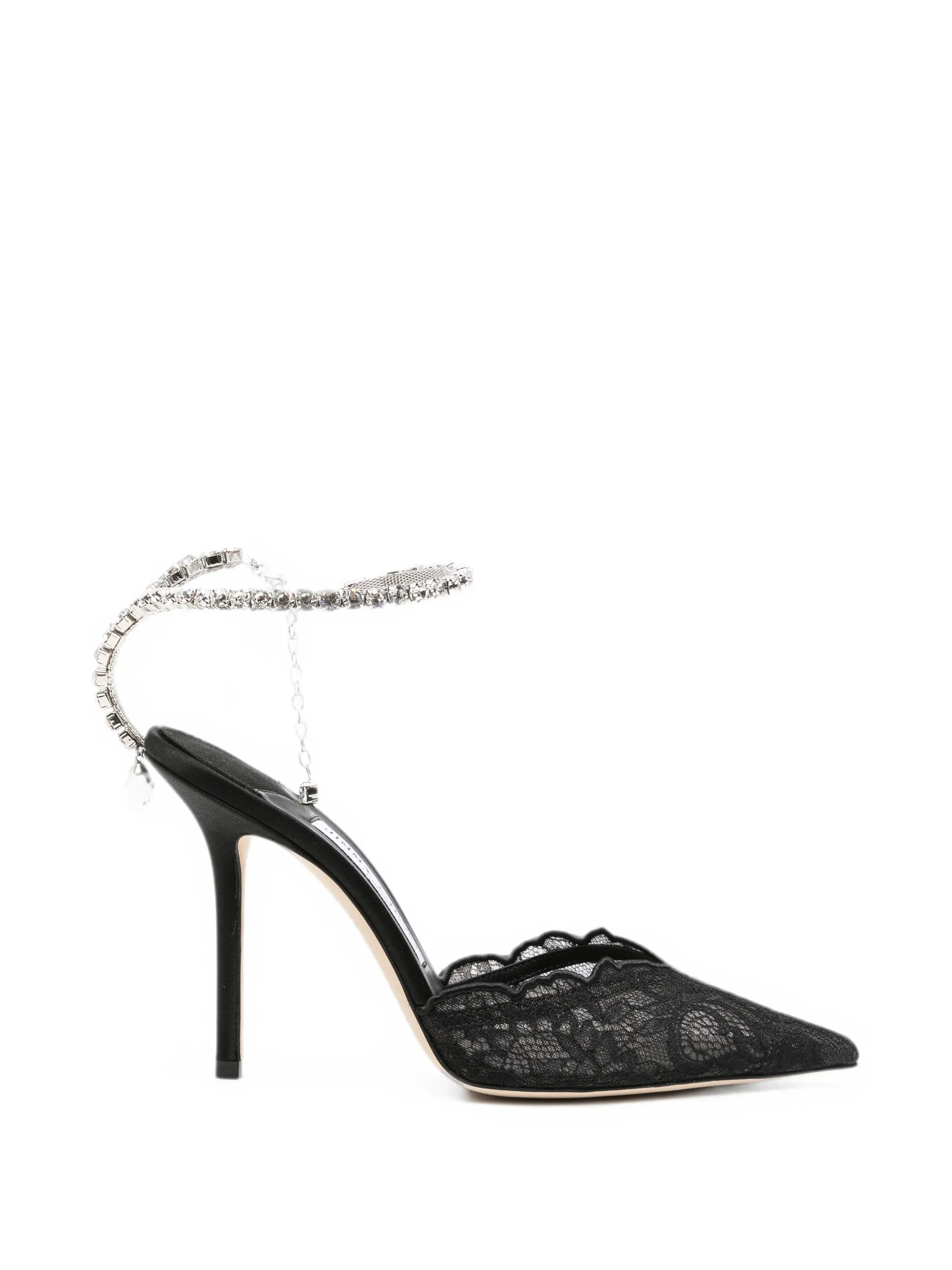 Saeda floral lace pumps