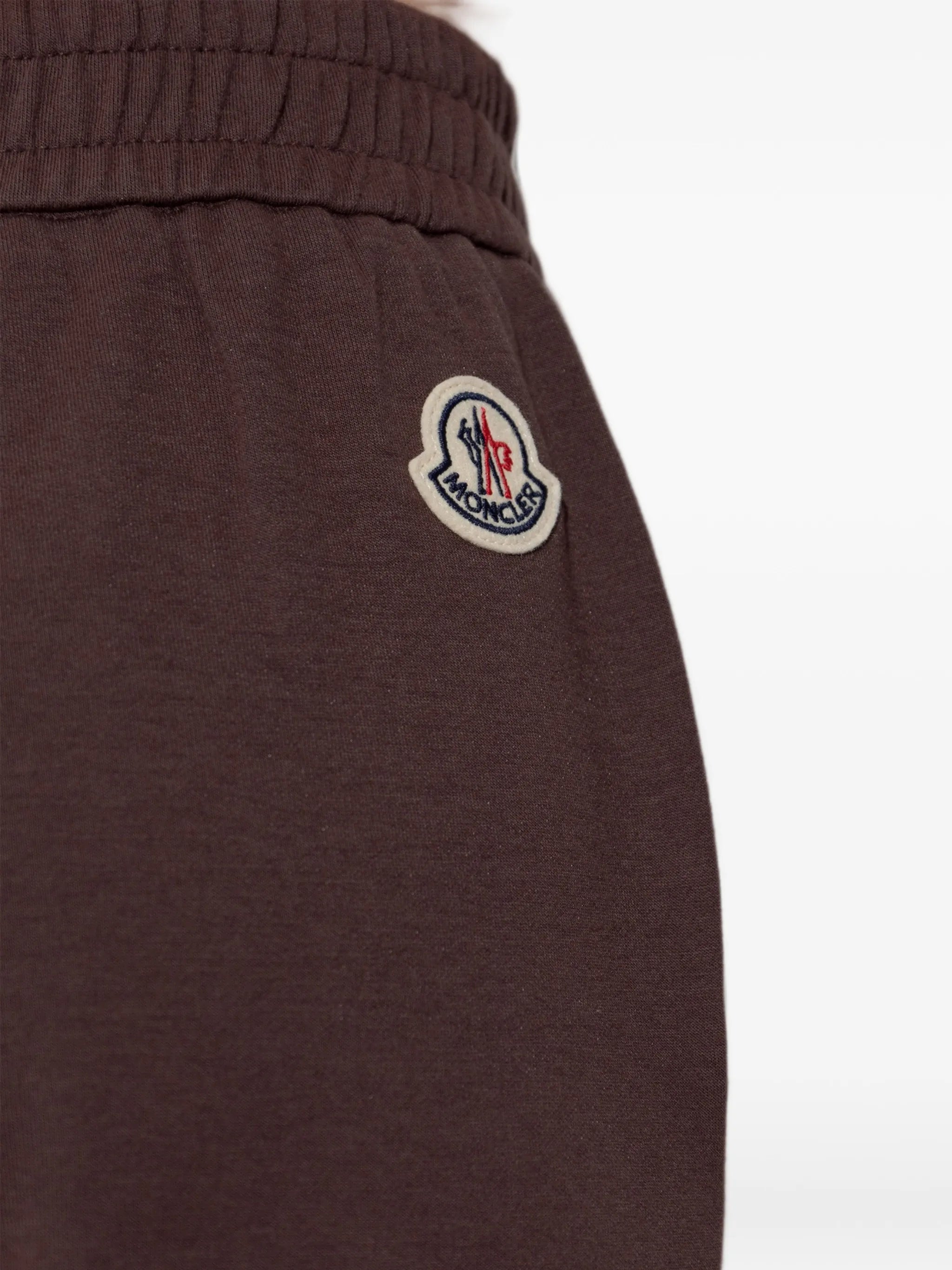 logo-patch track pants