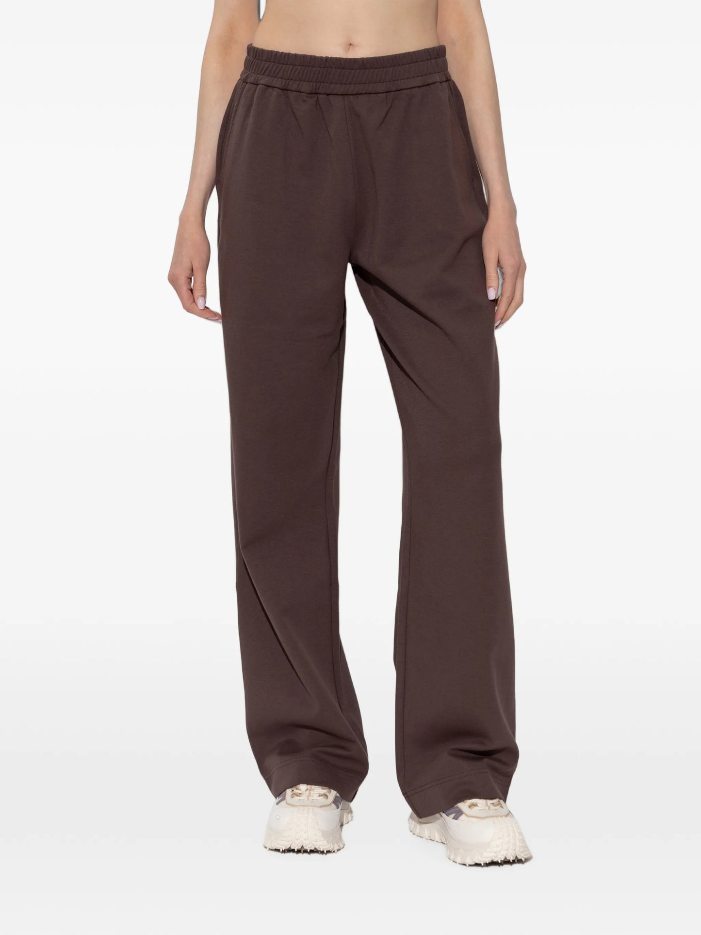 logo-patch track pants
