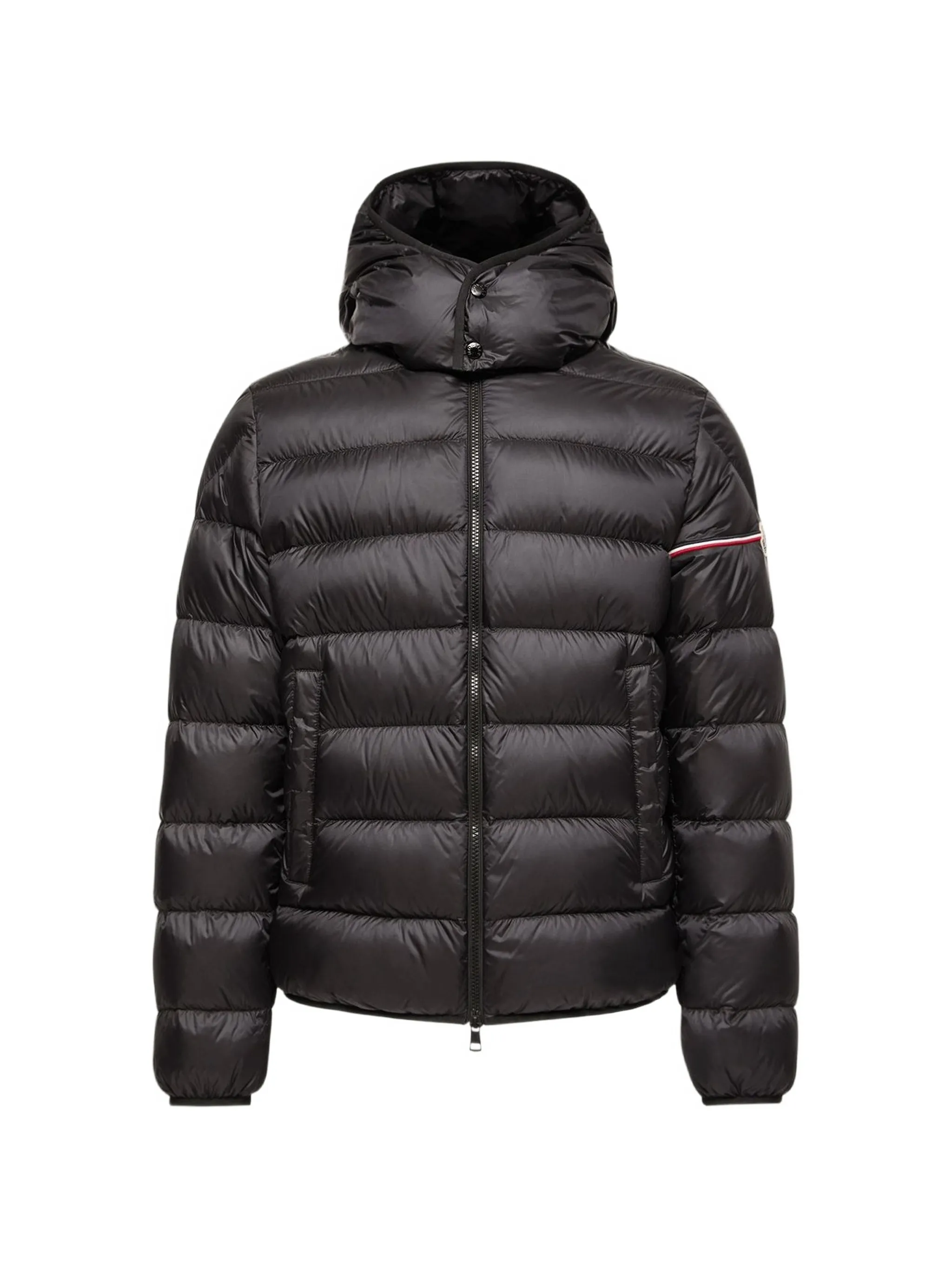 quilted hooded jacket