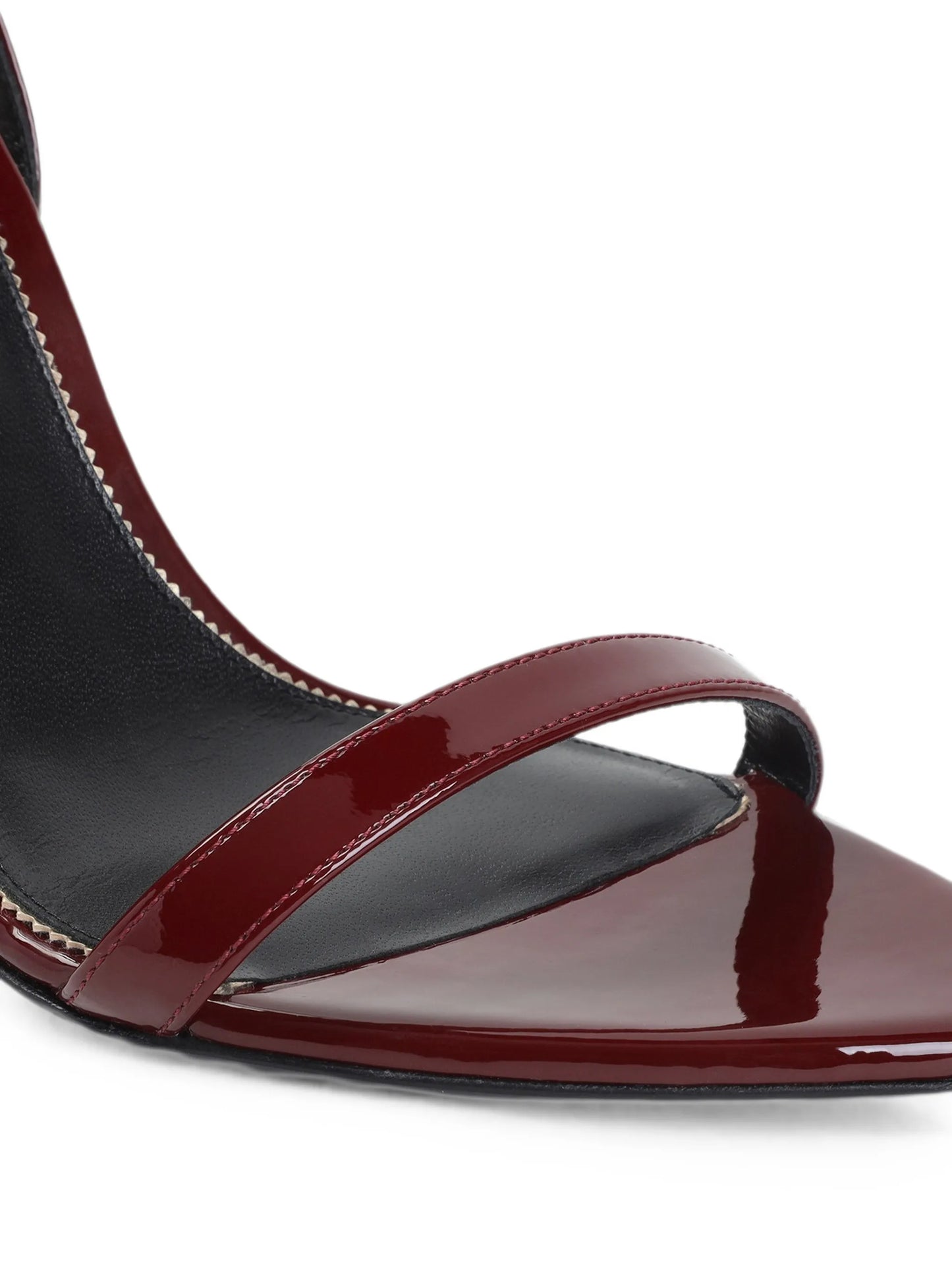 padlock-detail heeled sandals