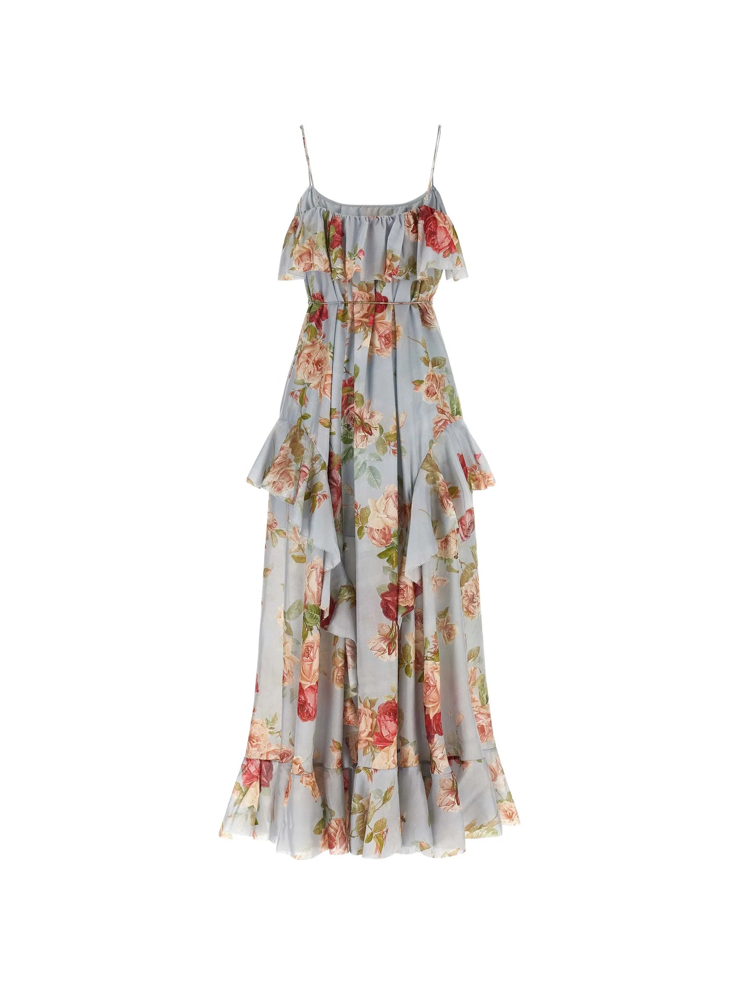 maxi Roselight Frill dress