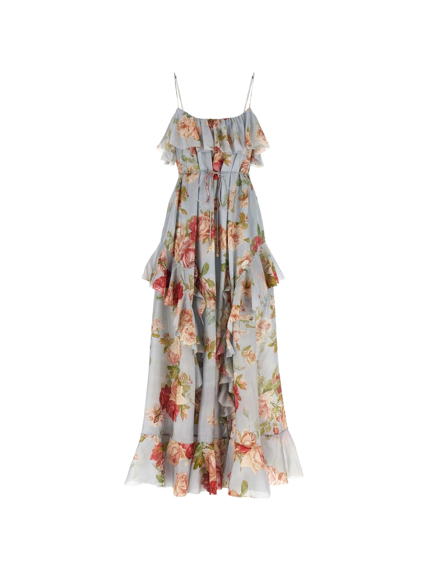maxi Roselight Frill dress