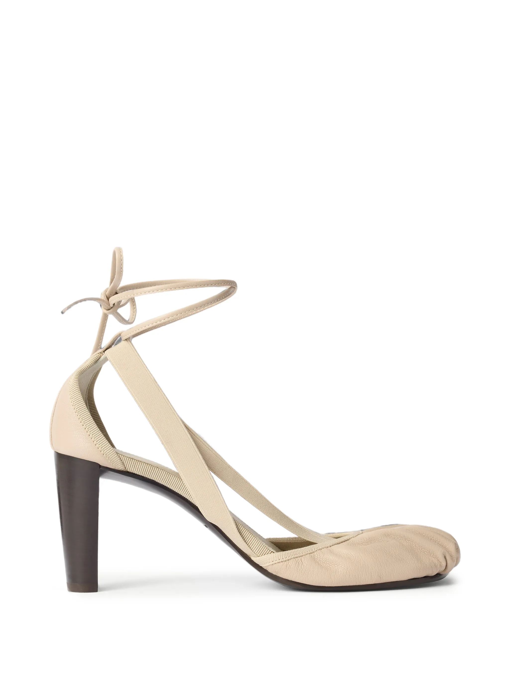 Pedille heeled ballerinas in goat leather
