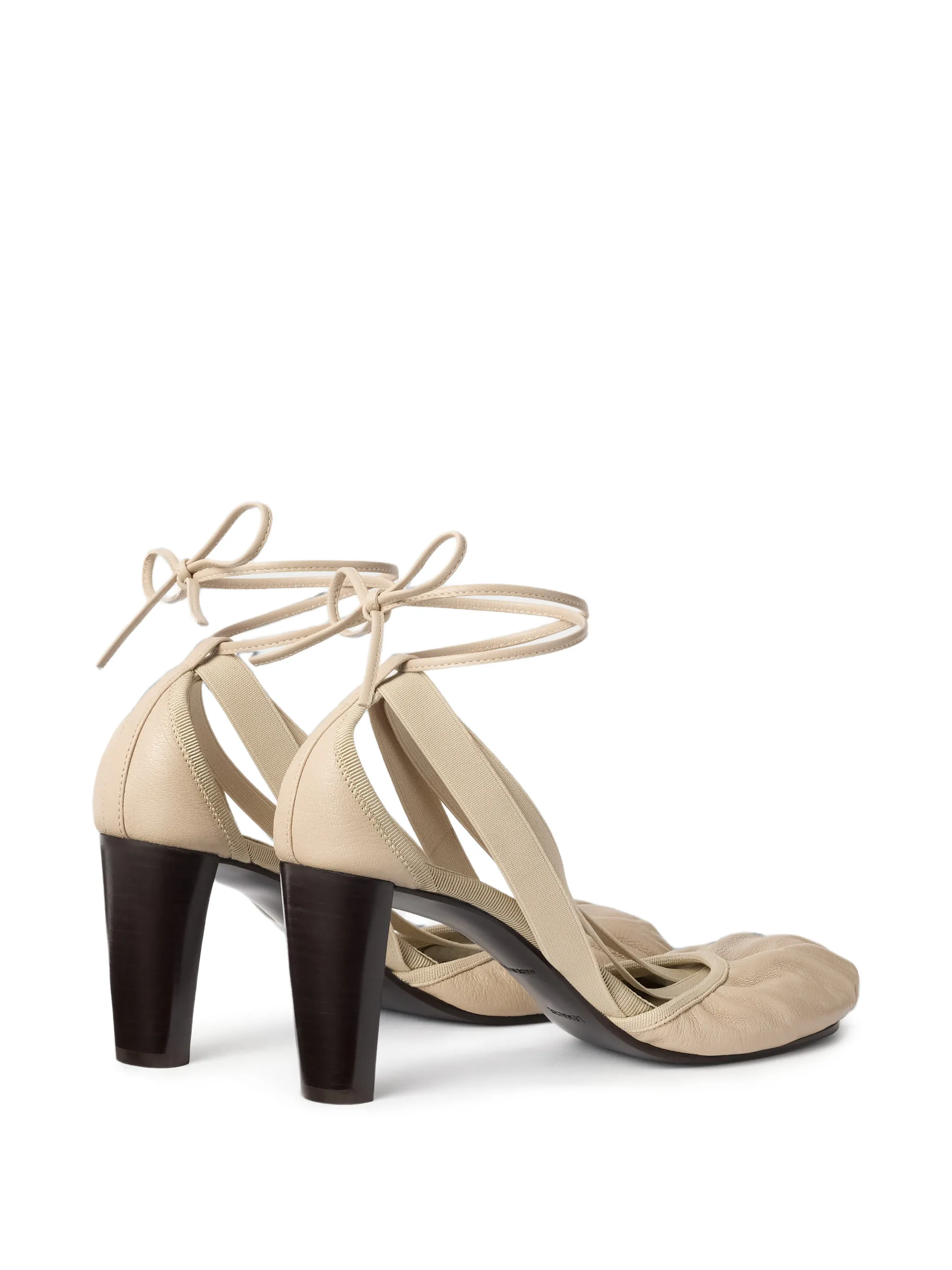 Pedille heeled ballerinas in goat leather