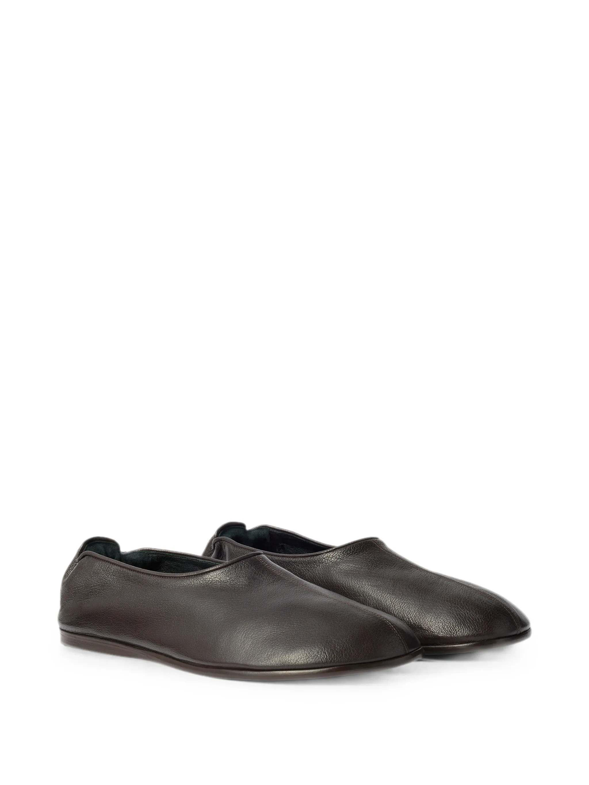 Sock slip-ons in goat leather