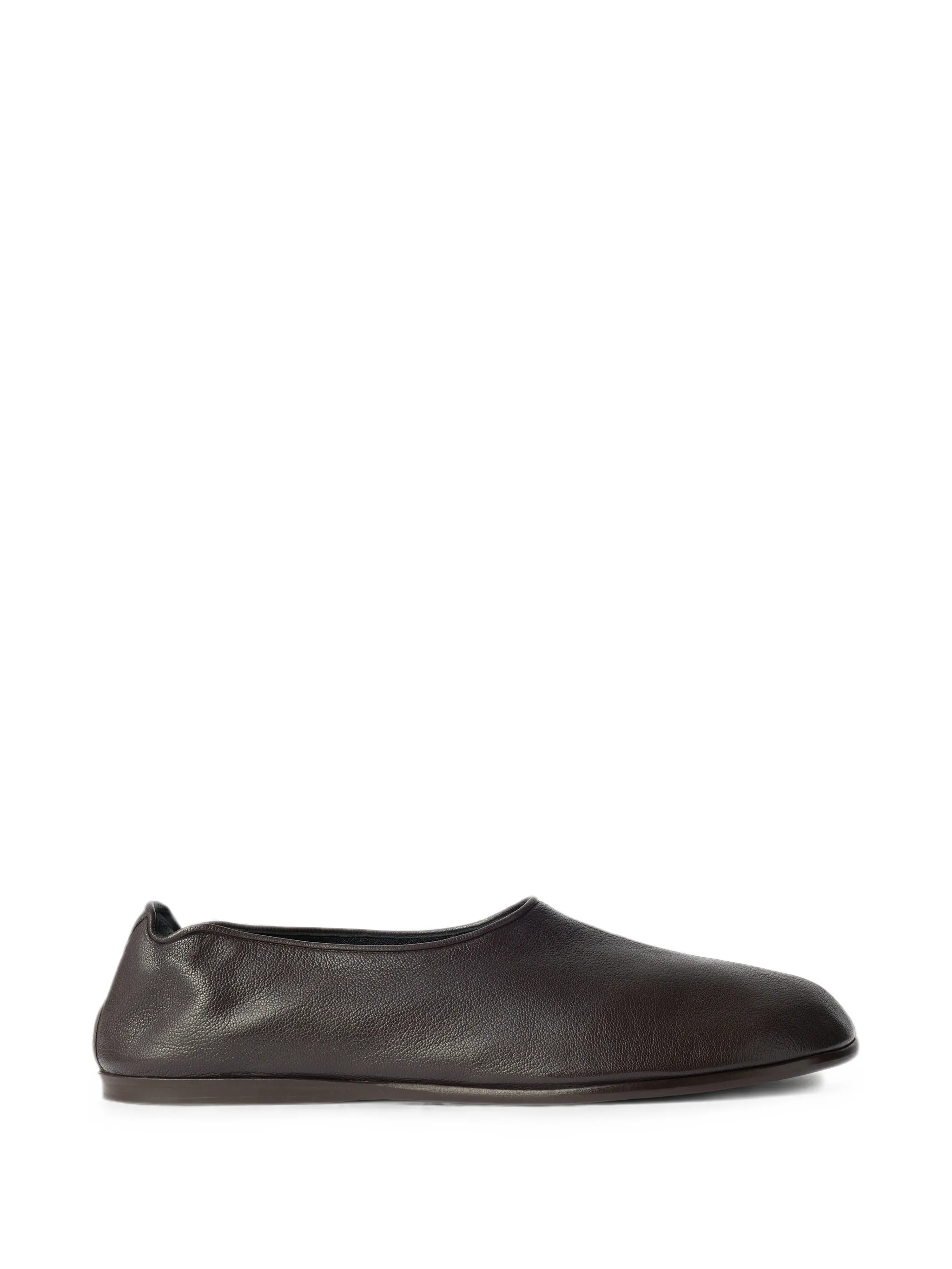 Sock slip-ons in goat leather