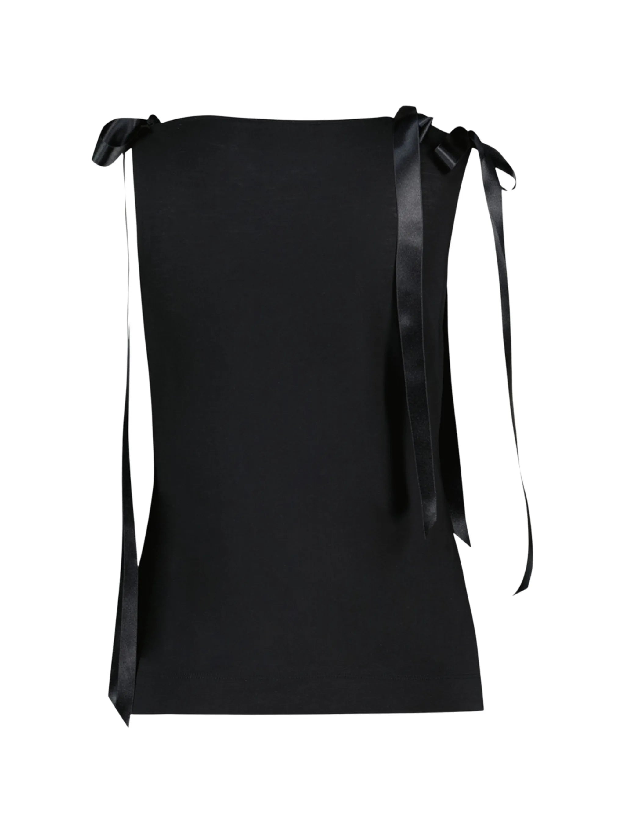 bow-detail tank top