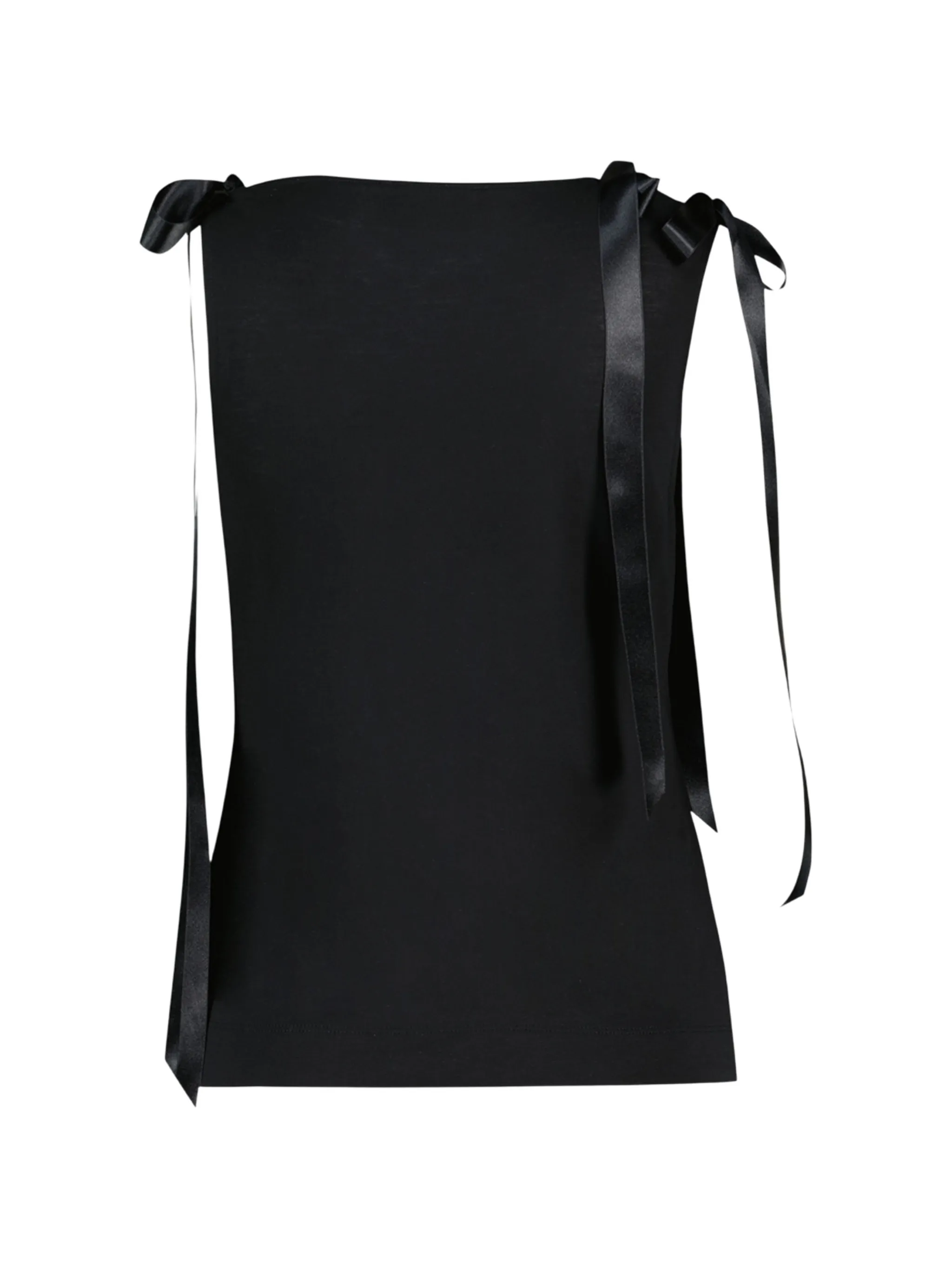 bow-detail tank top