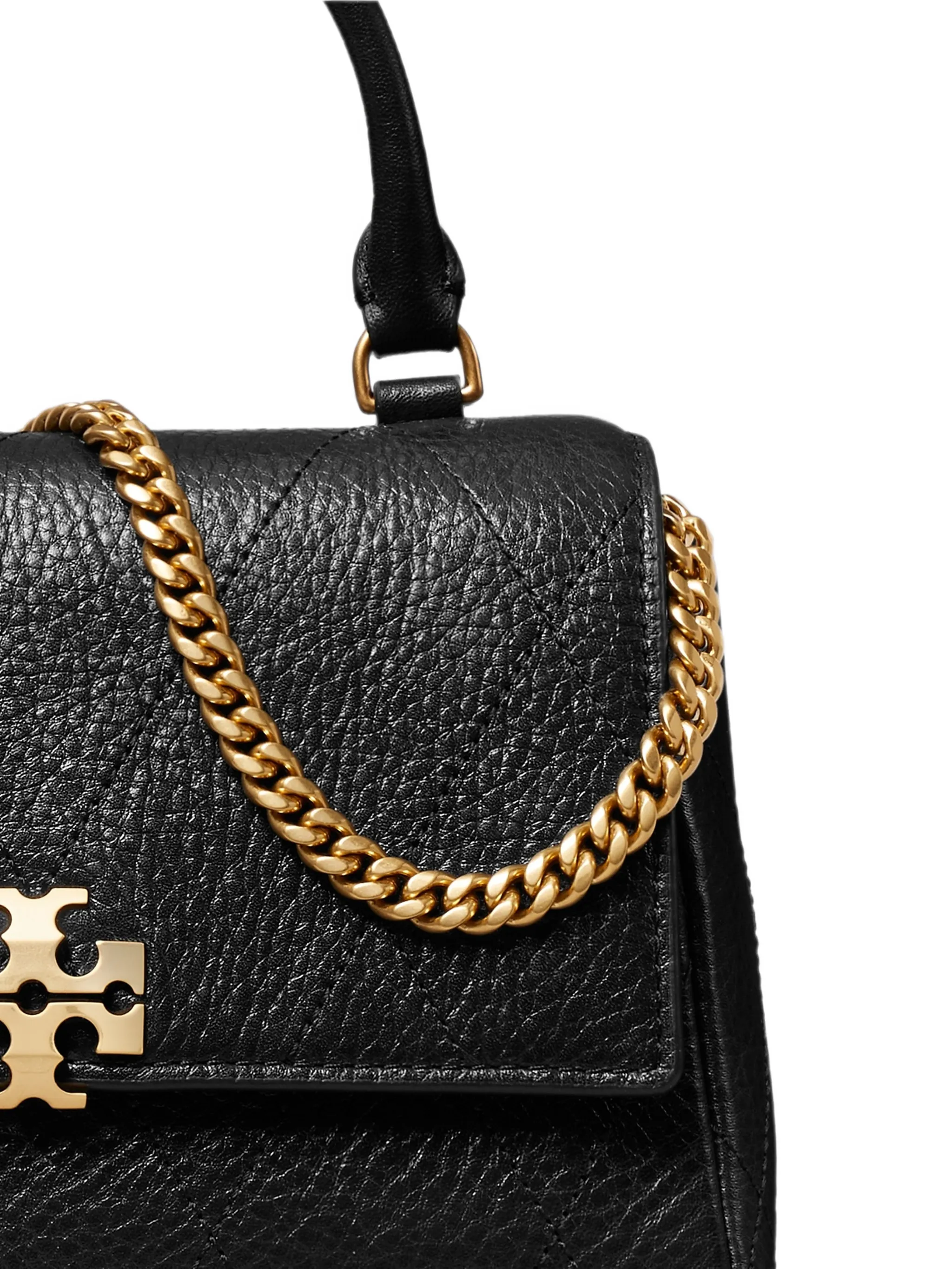 mini Charlie quilted top-handle crossbody