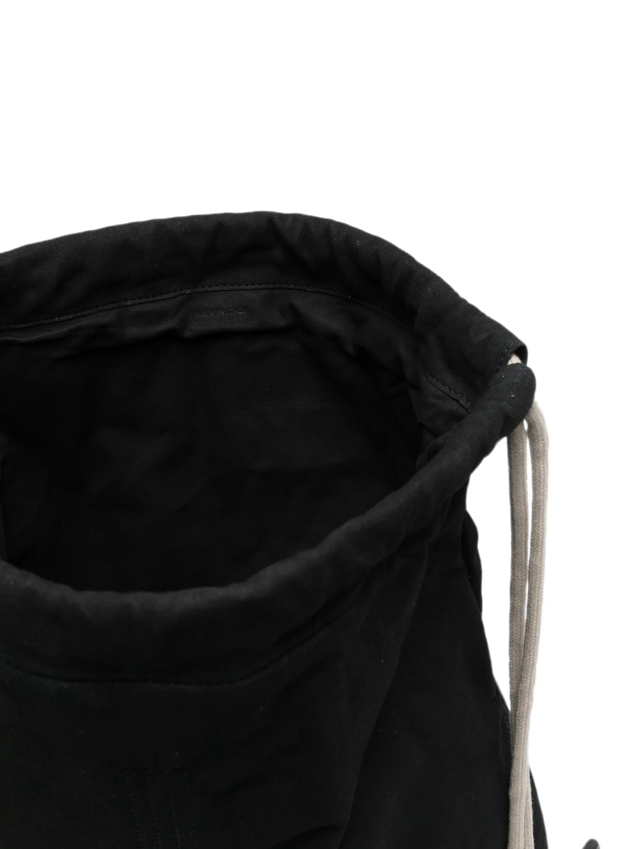 drawstring-fastening backpack