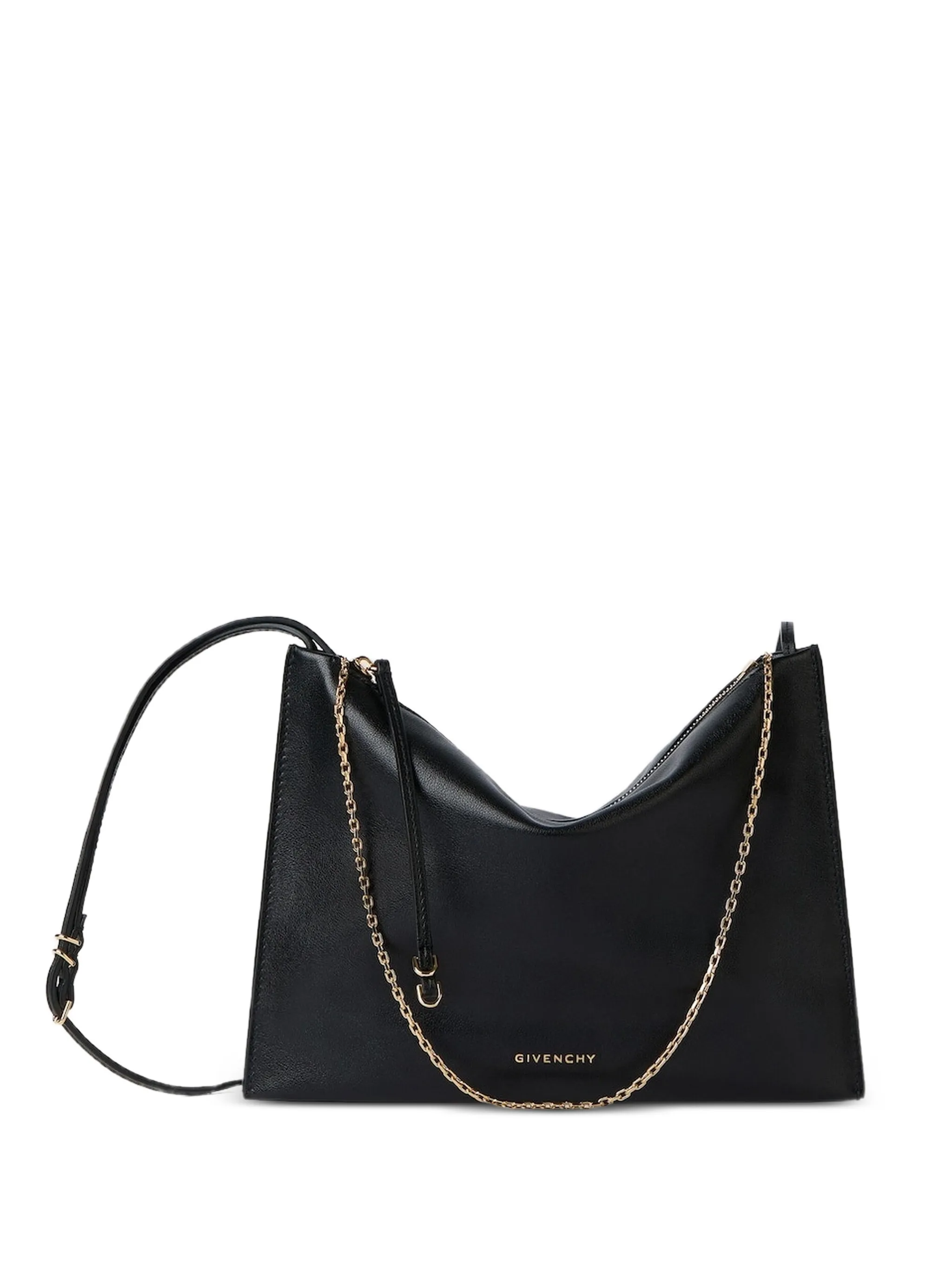Voyou pouch in shiny leather