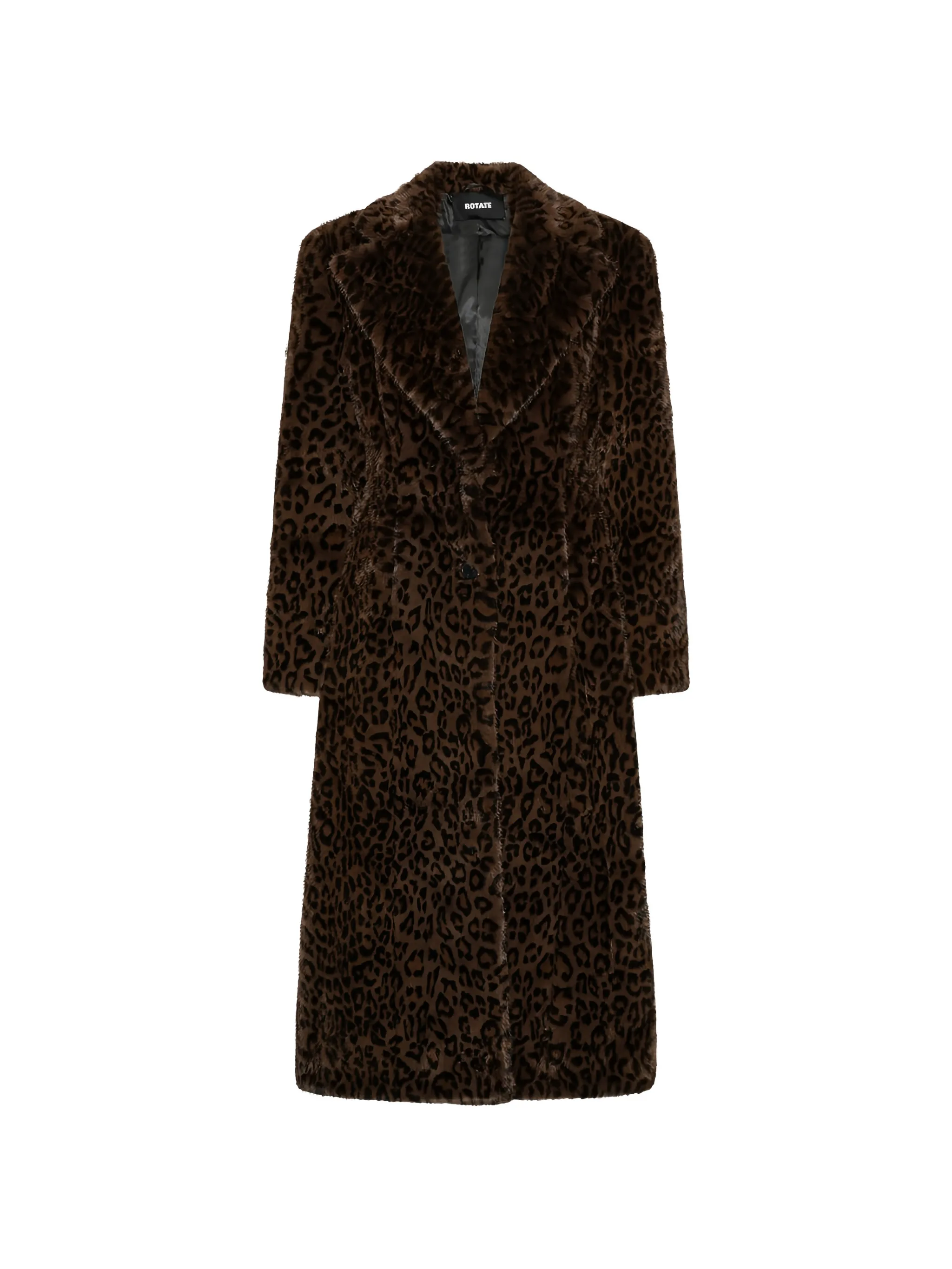 faux fur coat leopard