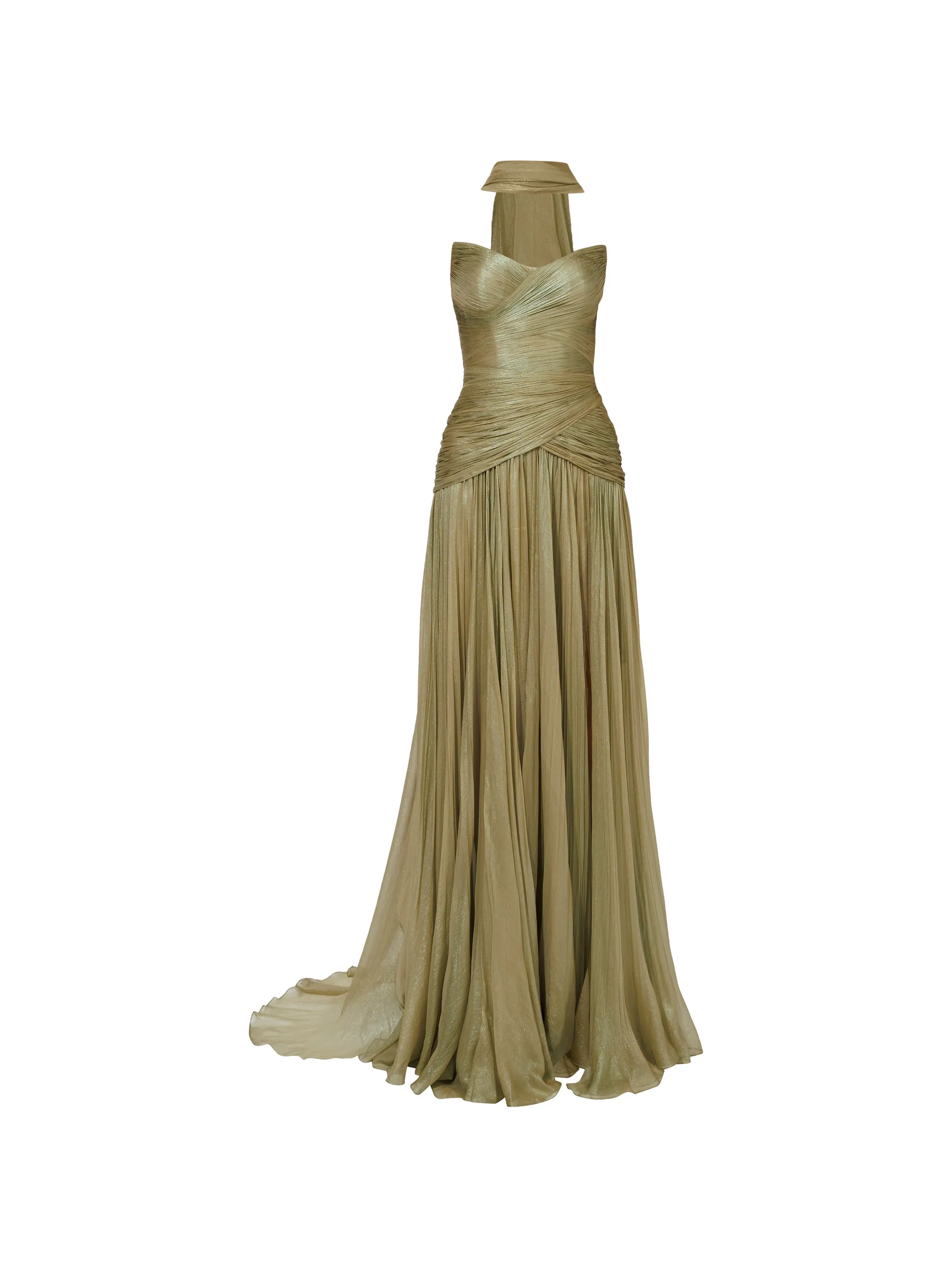 Erica strapless maxi dress