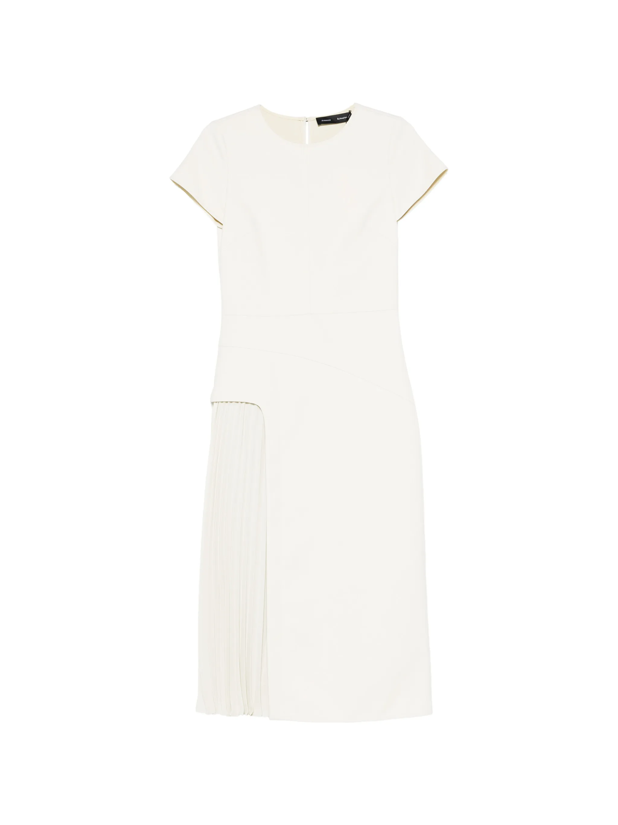 Ria pleated midi dress