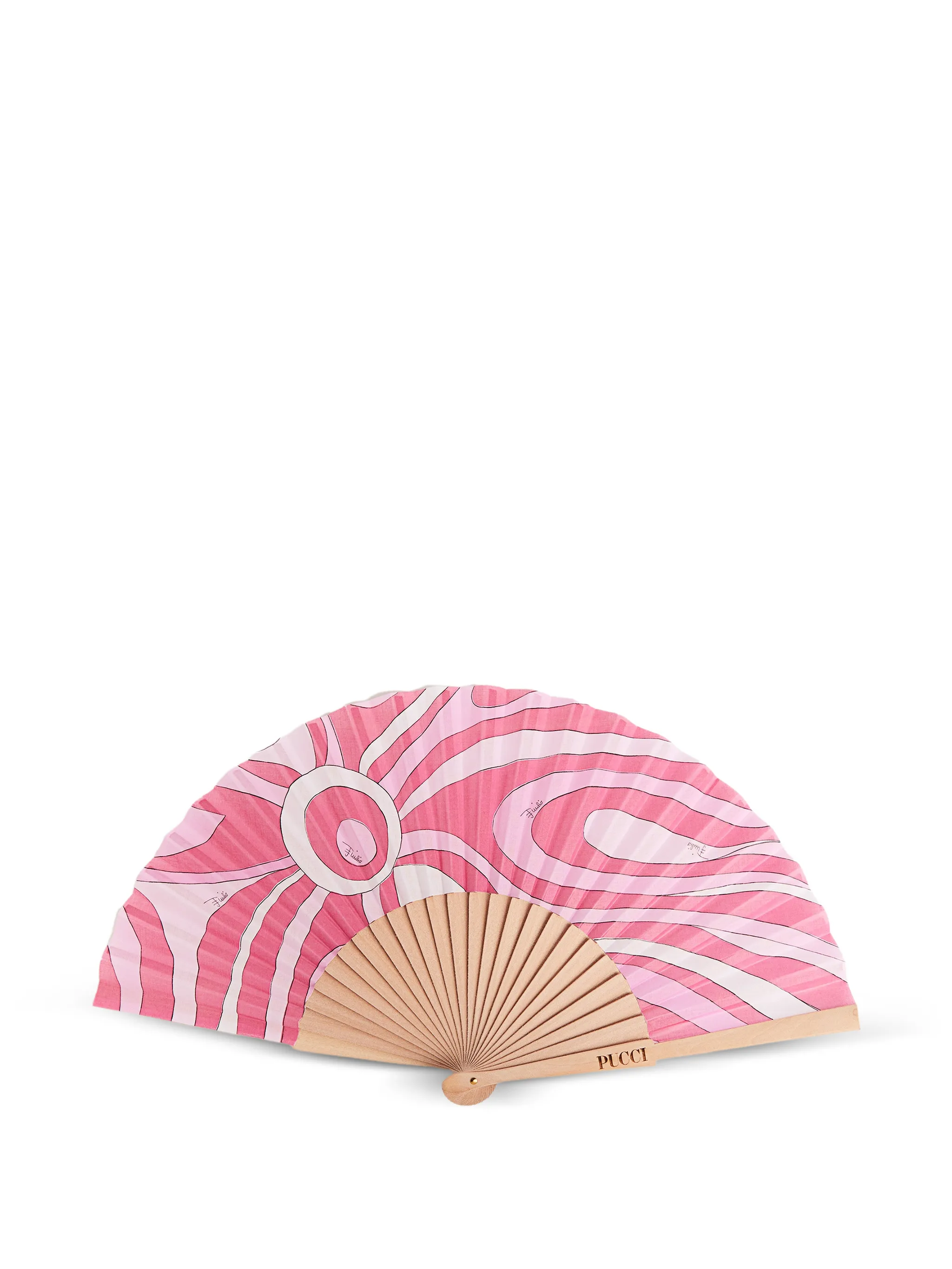 printed foldable fan