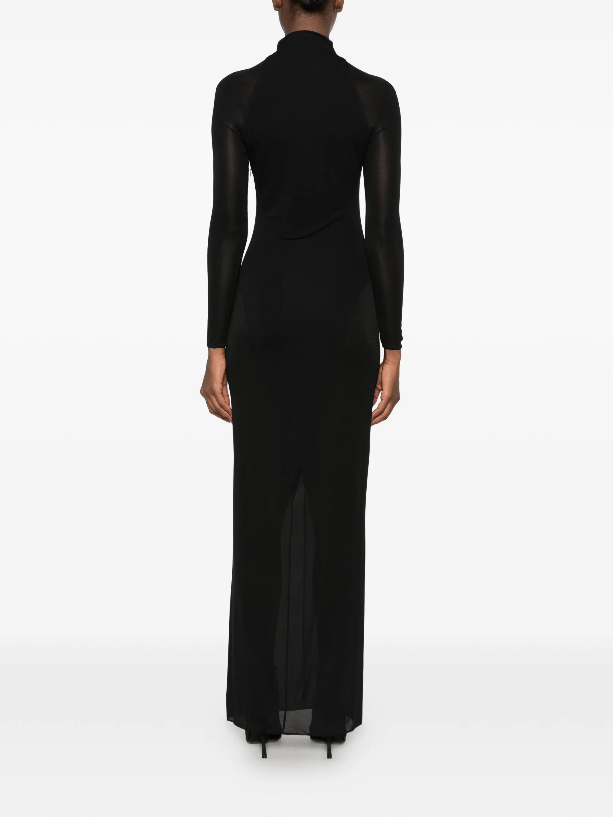 bodycon opaque jersey dress
