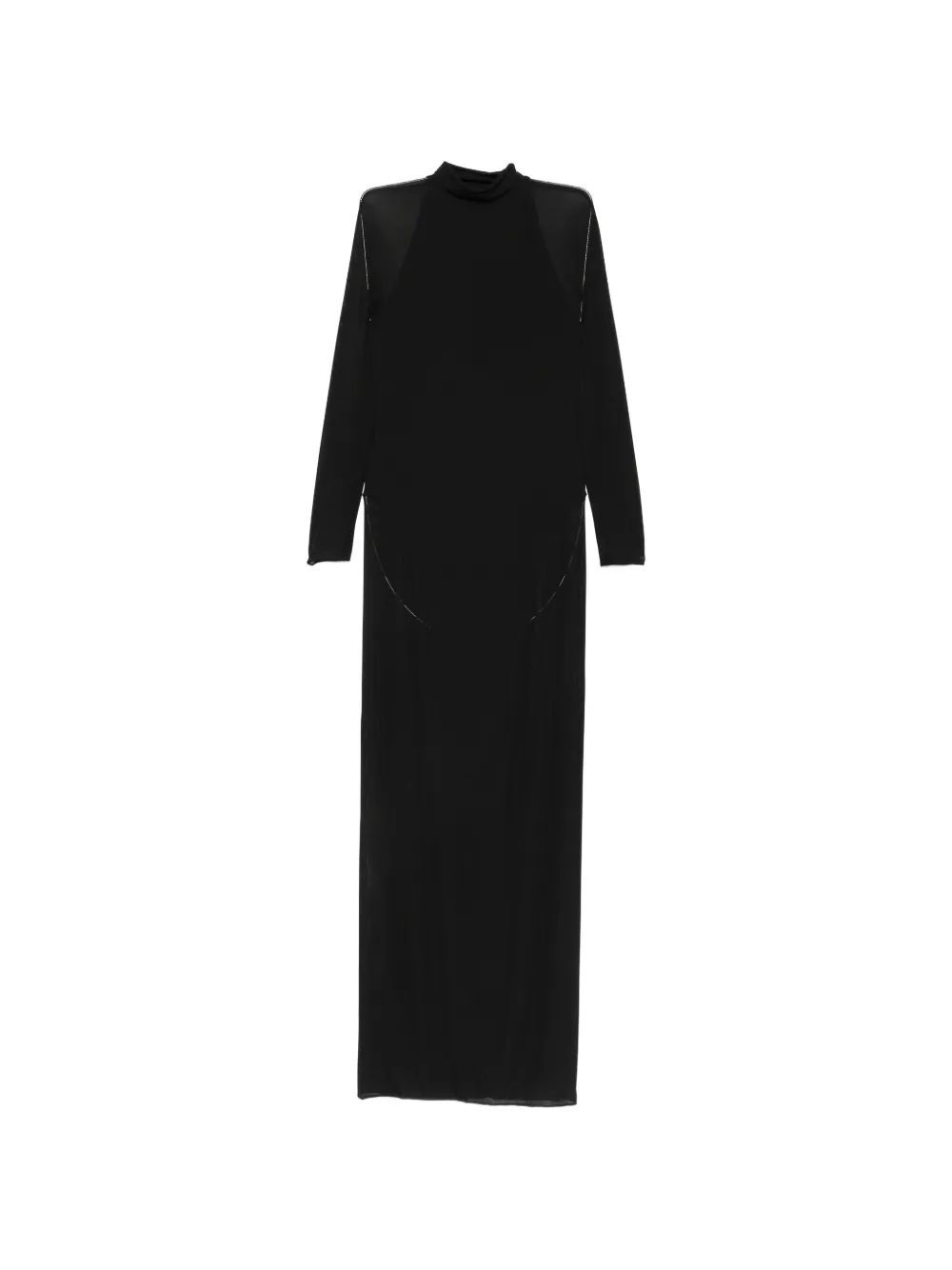 Bodycon opaque jersey dress