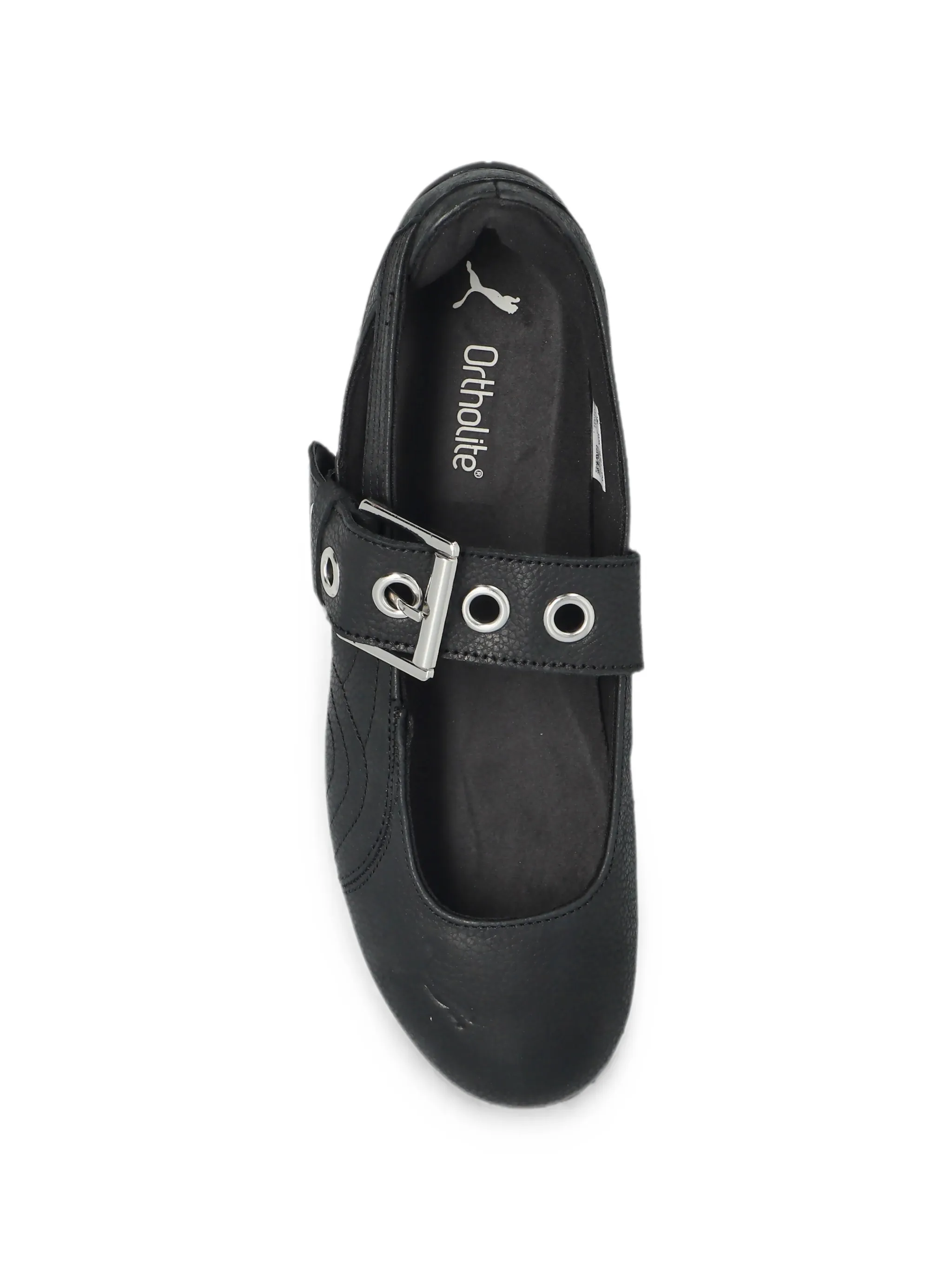 Speedcat buckle-strap ballet flats