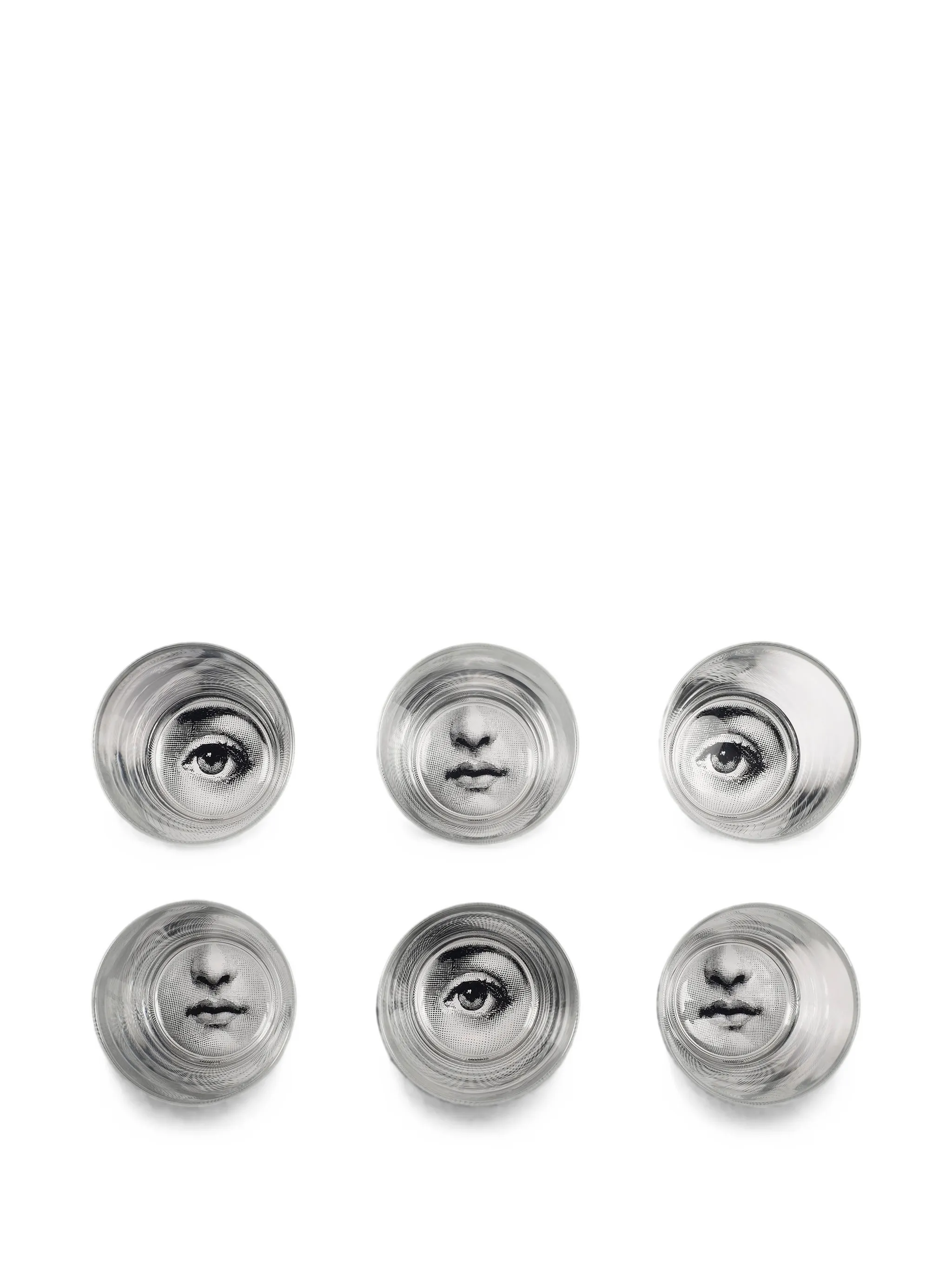 Occhio e Bocca glass set