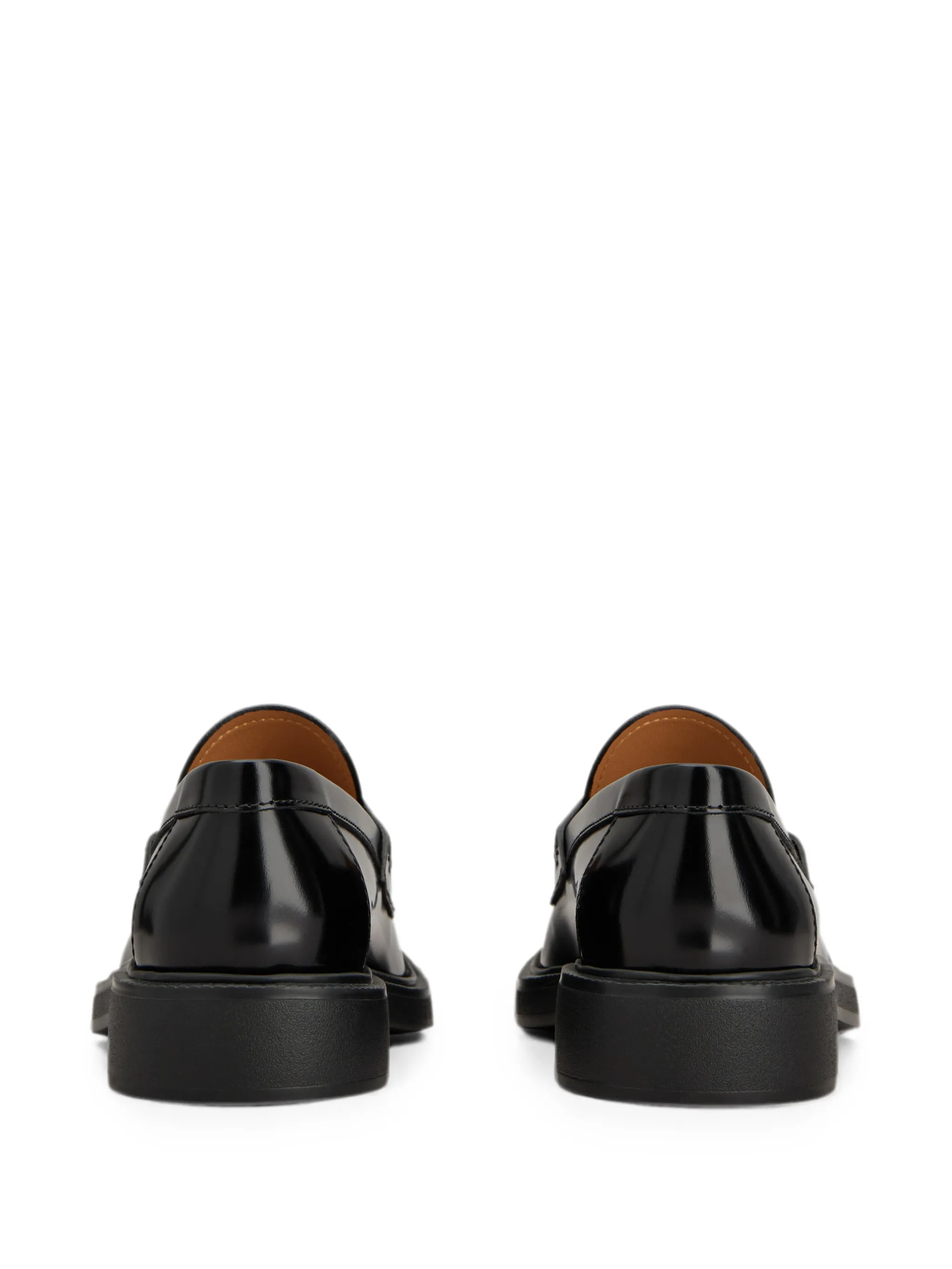 leather loafers