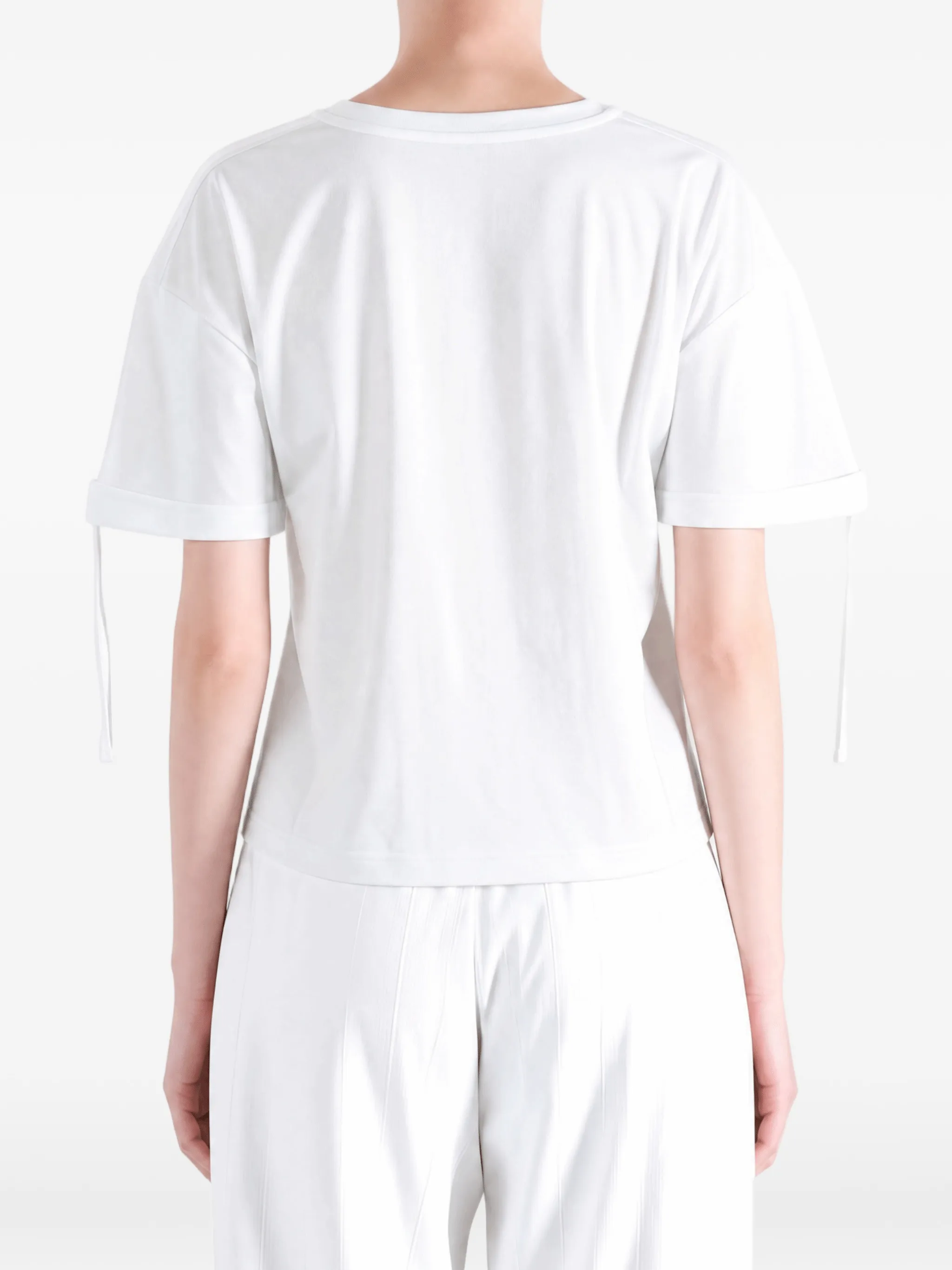 T-shirt in cotton with bows