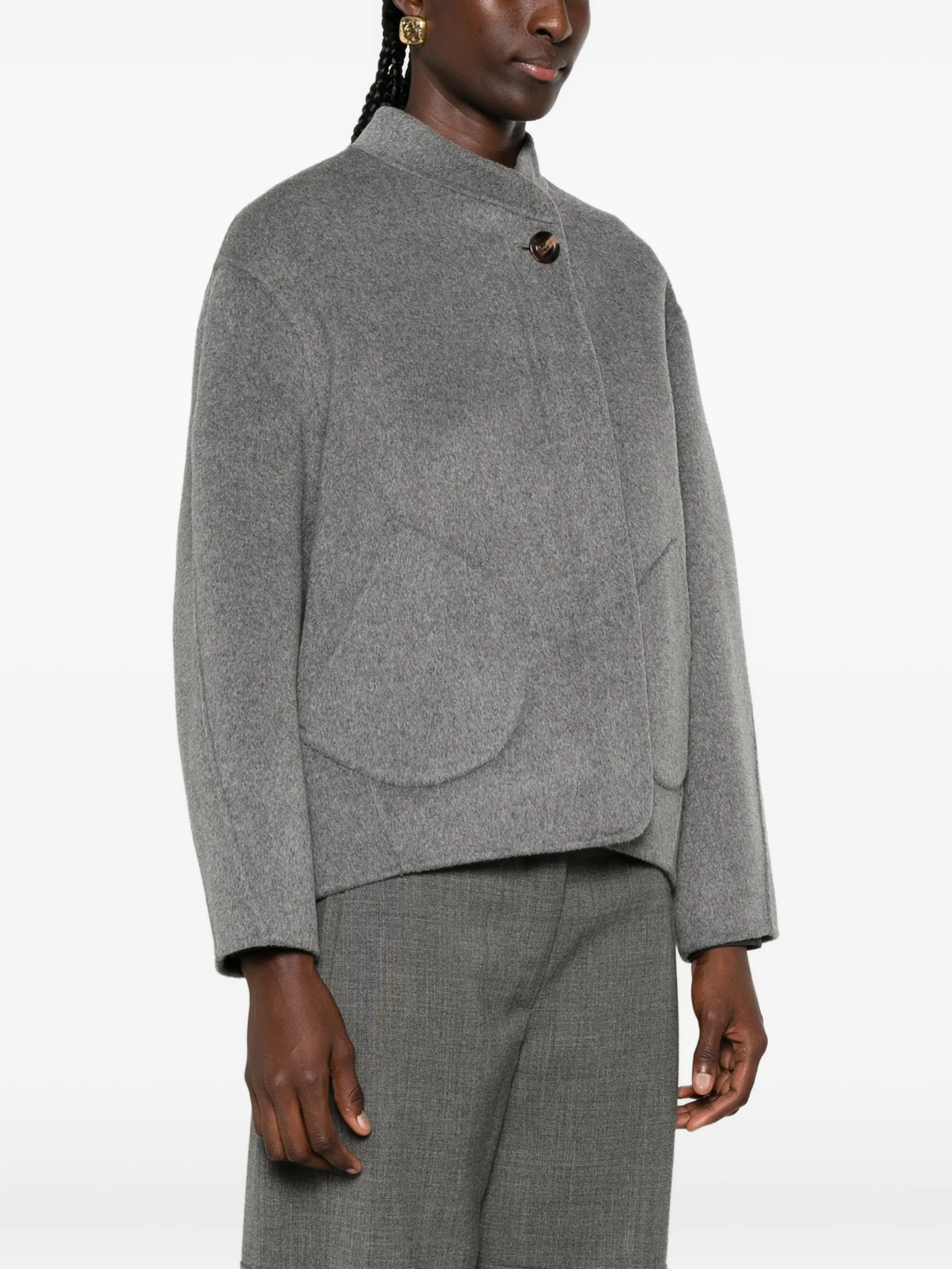 Windsor patch-pocket jacket