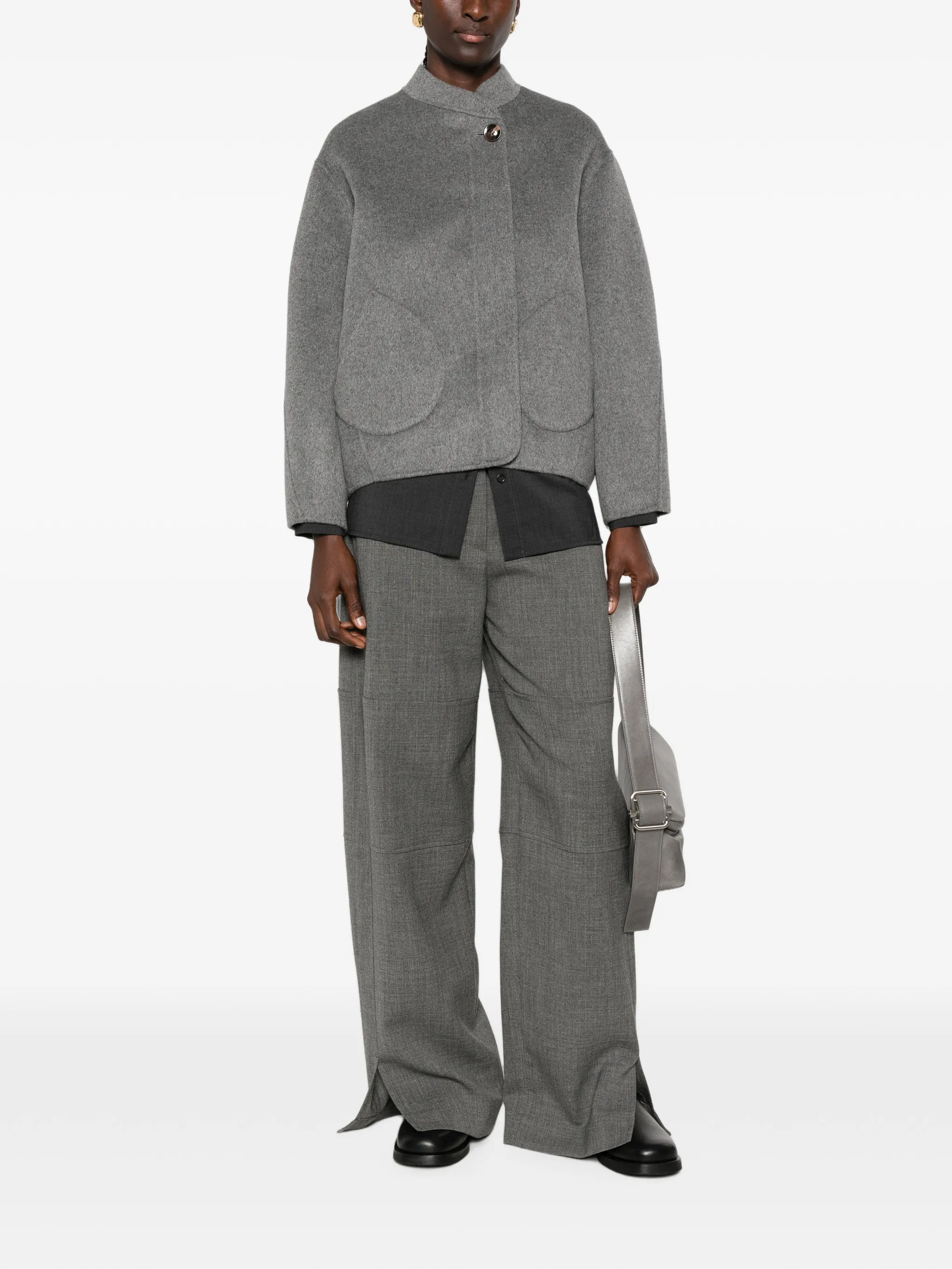 Windsor patch-pocket jacket