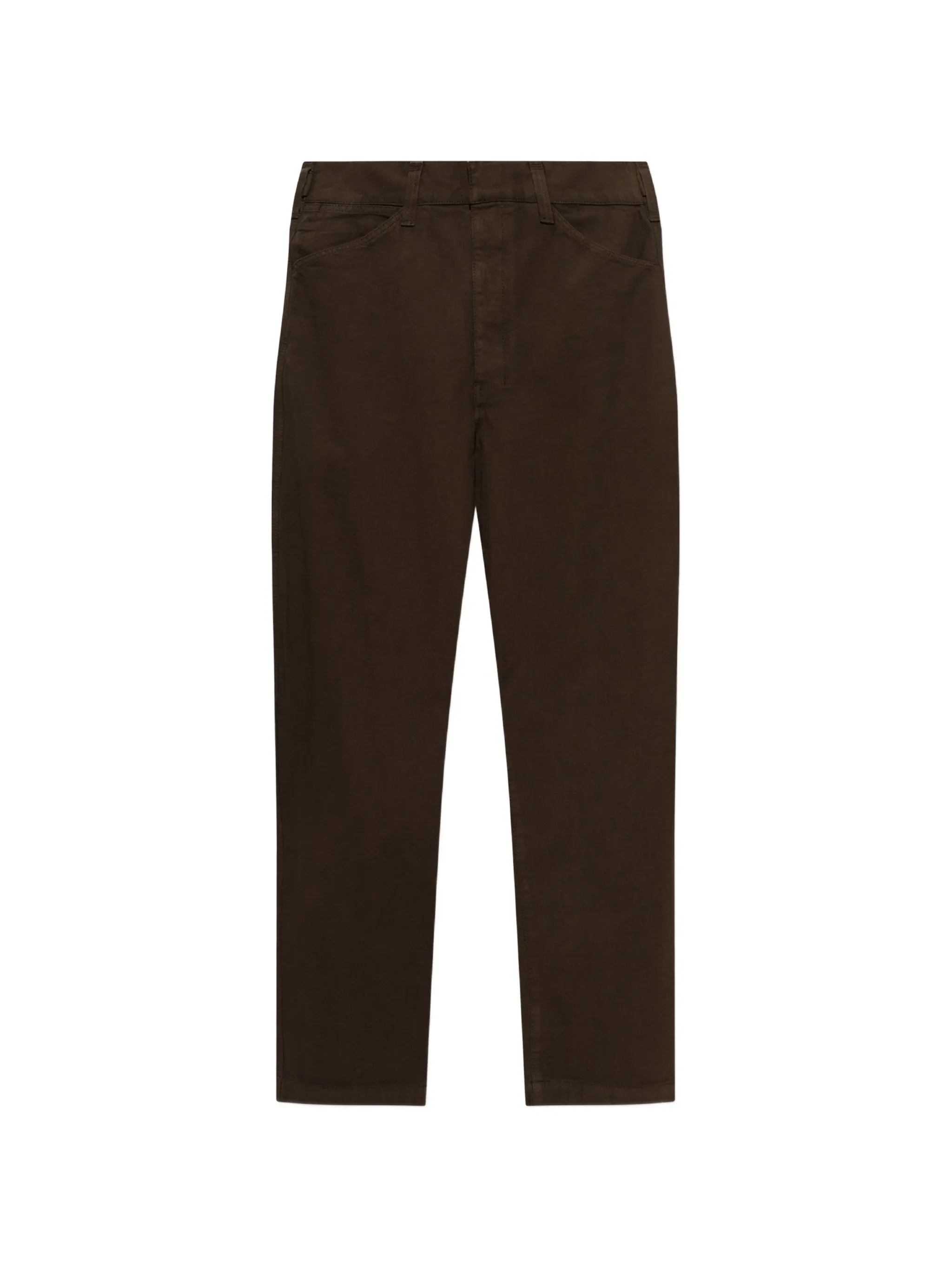 oversized workwear pants in heavy garment-dyed broken twill