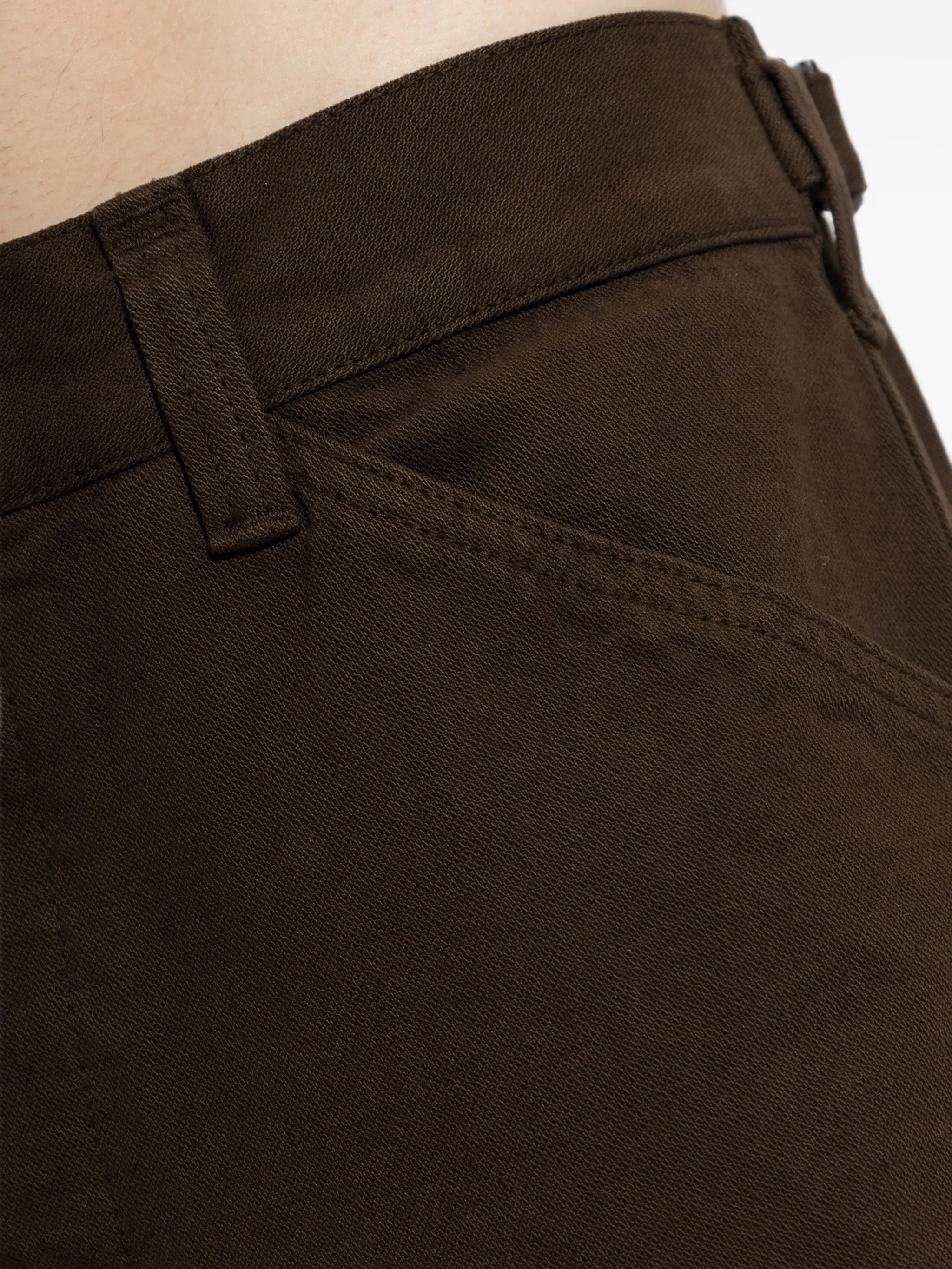 oversized workwear pants in heavy garment-dyed broken twill