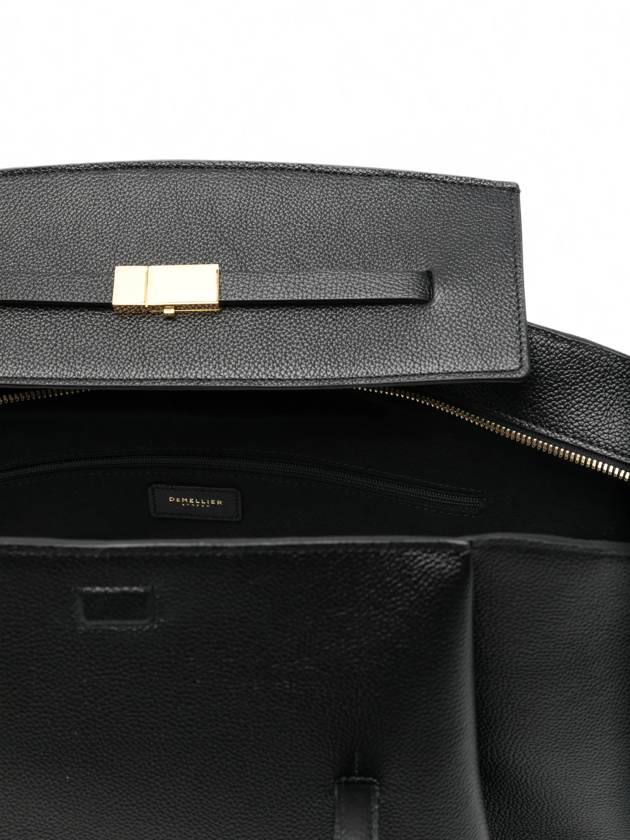 The Brooklyn grained-leather tote bag