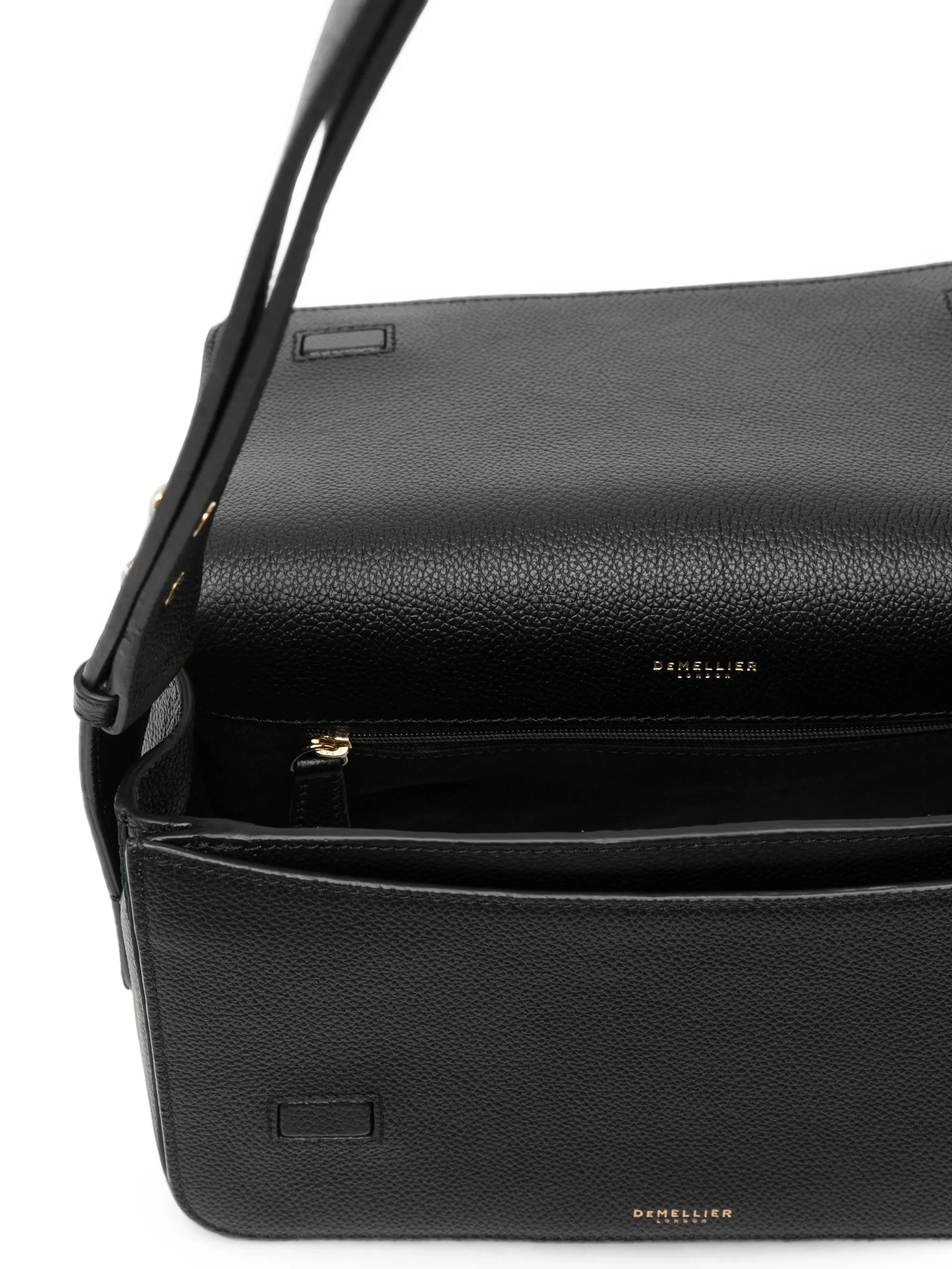 New York grained leather crossbody bag