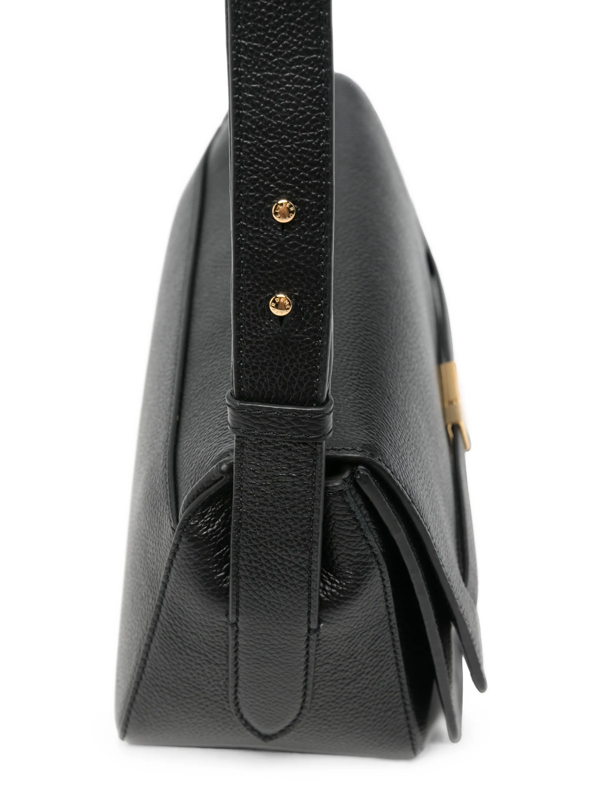 New York grained leather crossbody bag