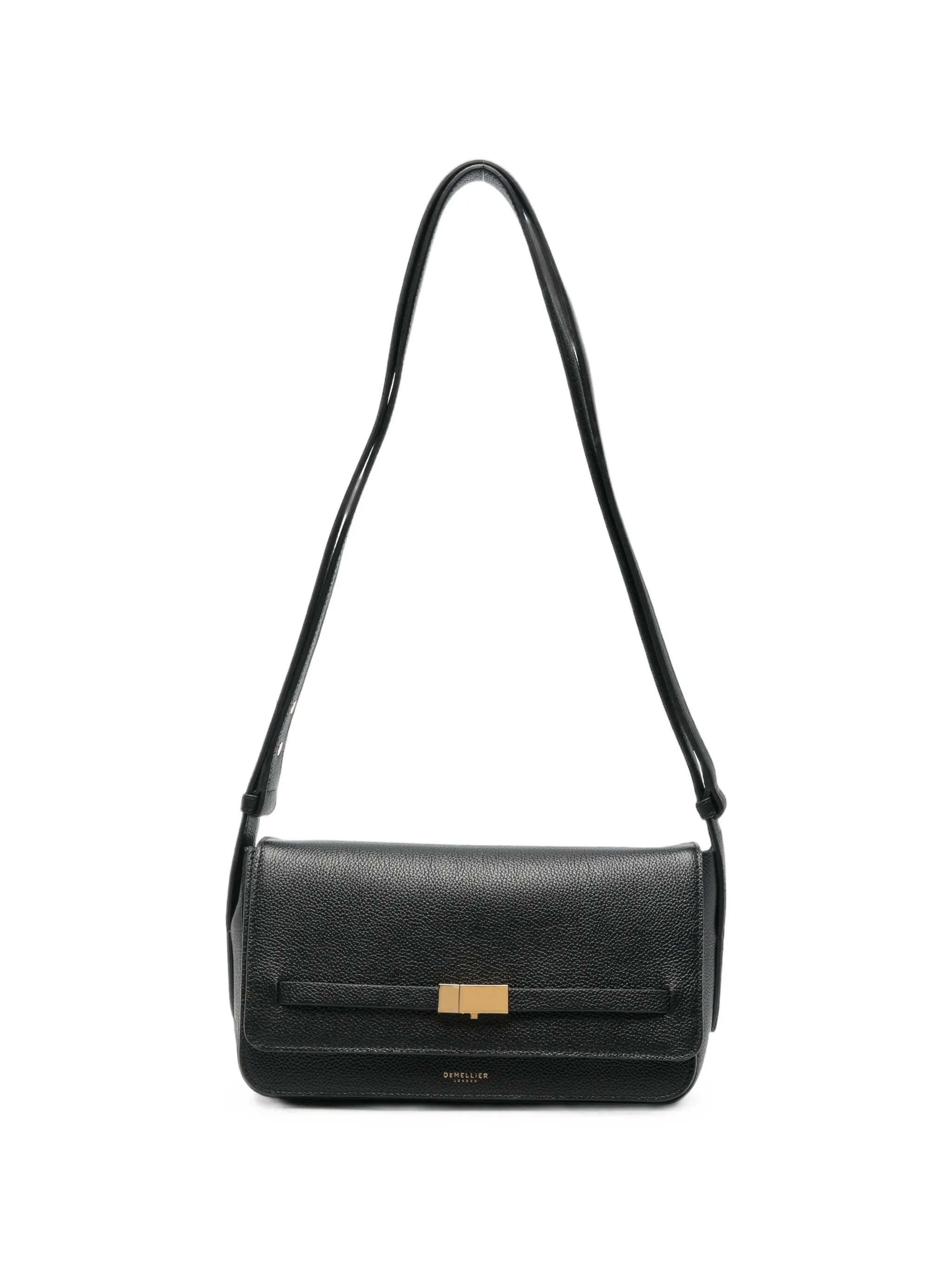 New York grained leather crossbody bag