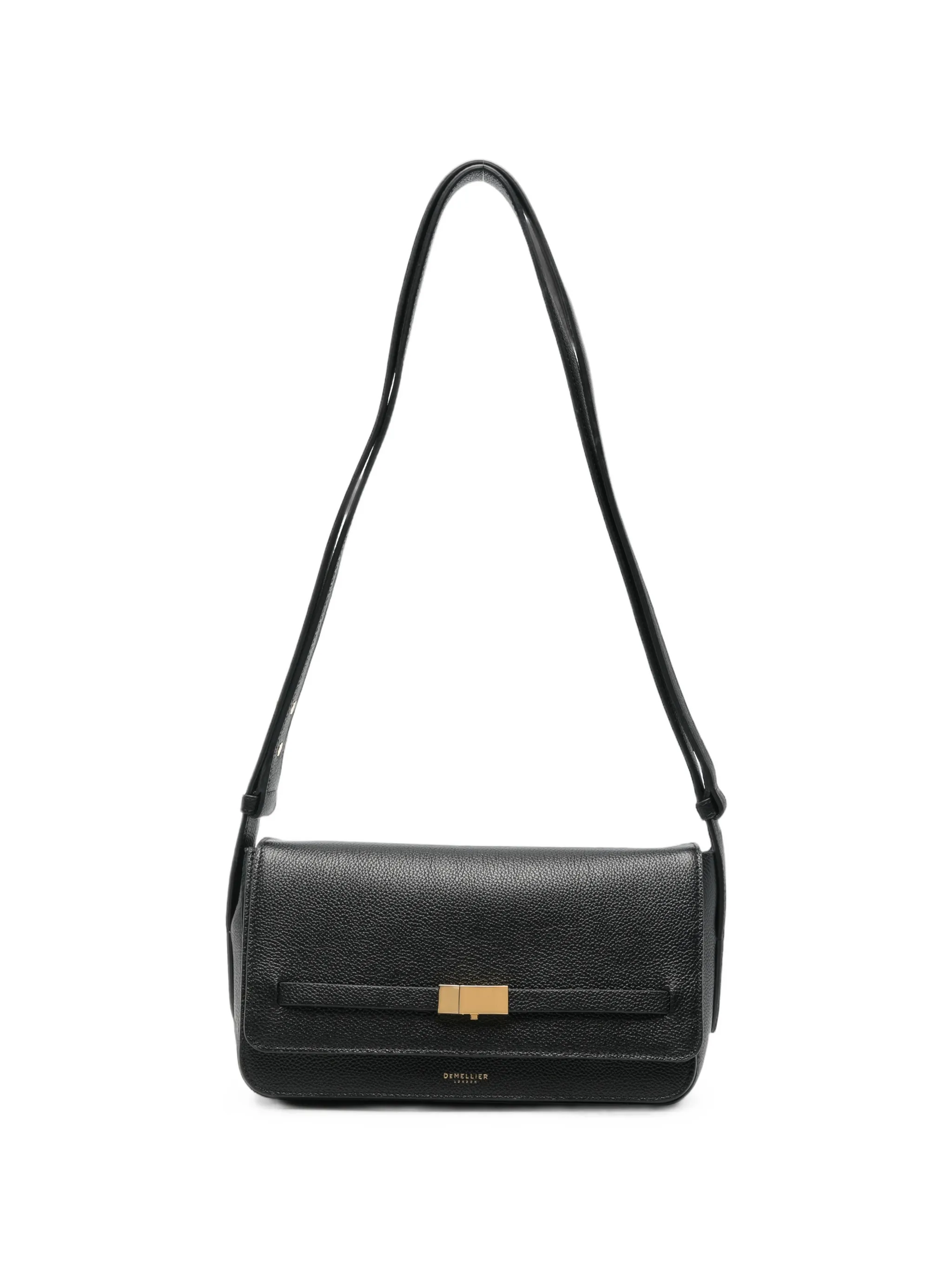 New York grained leather crossbody bag