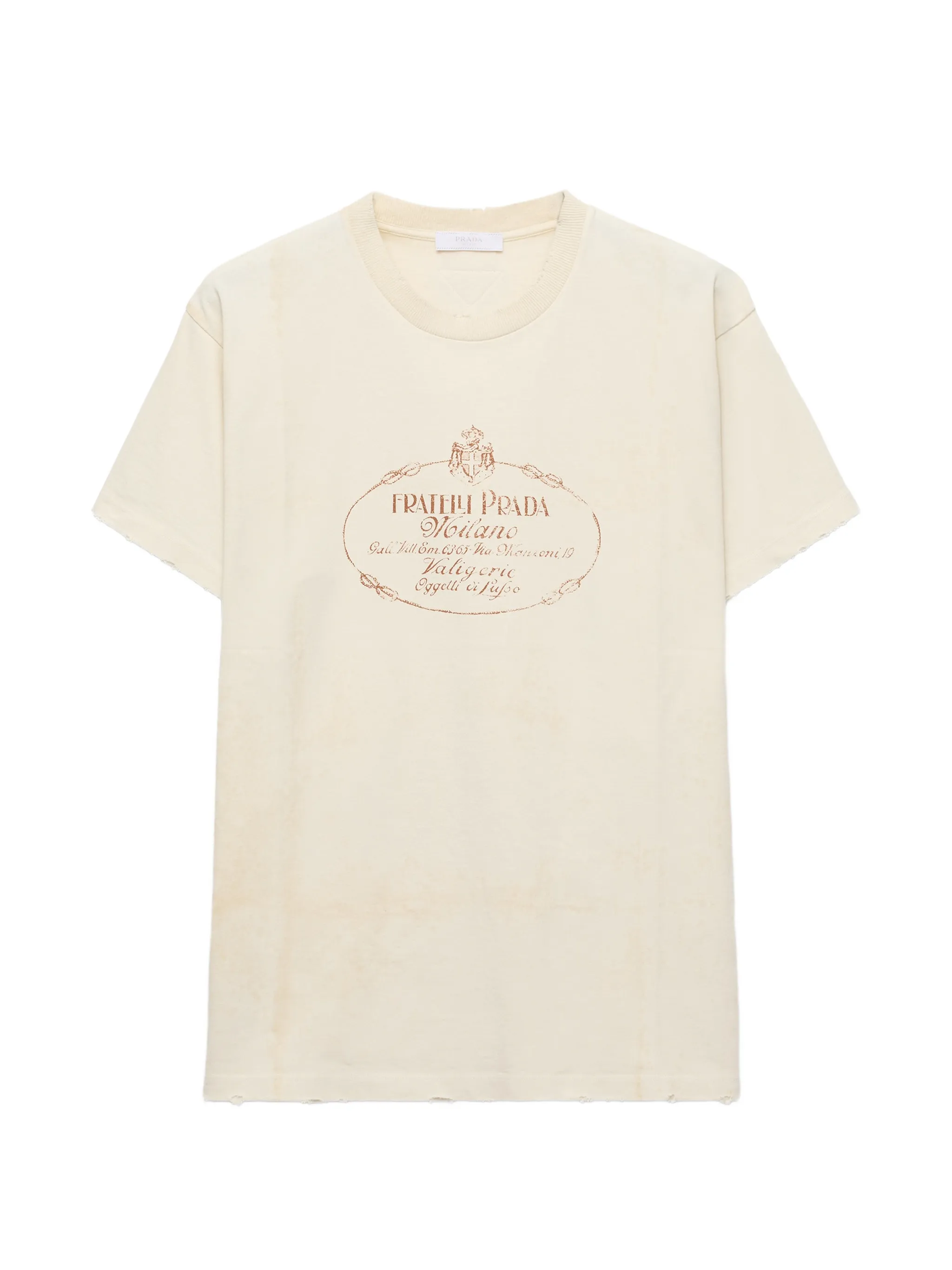 logo-print cotton T-shirt