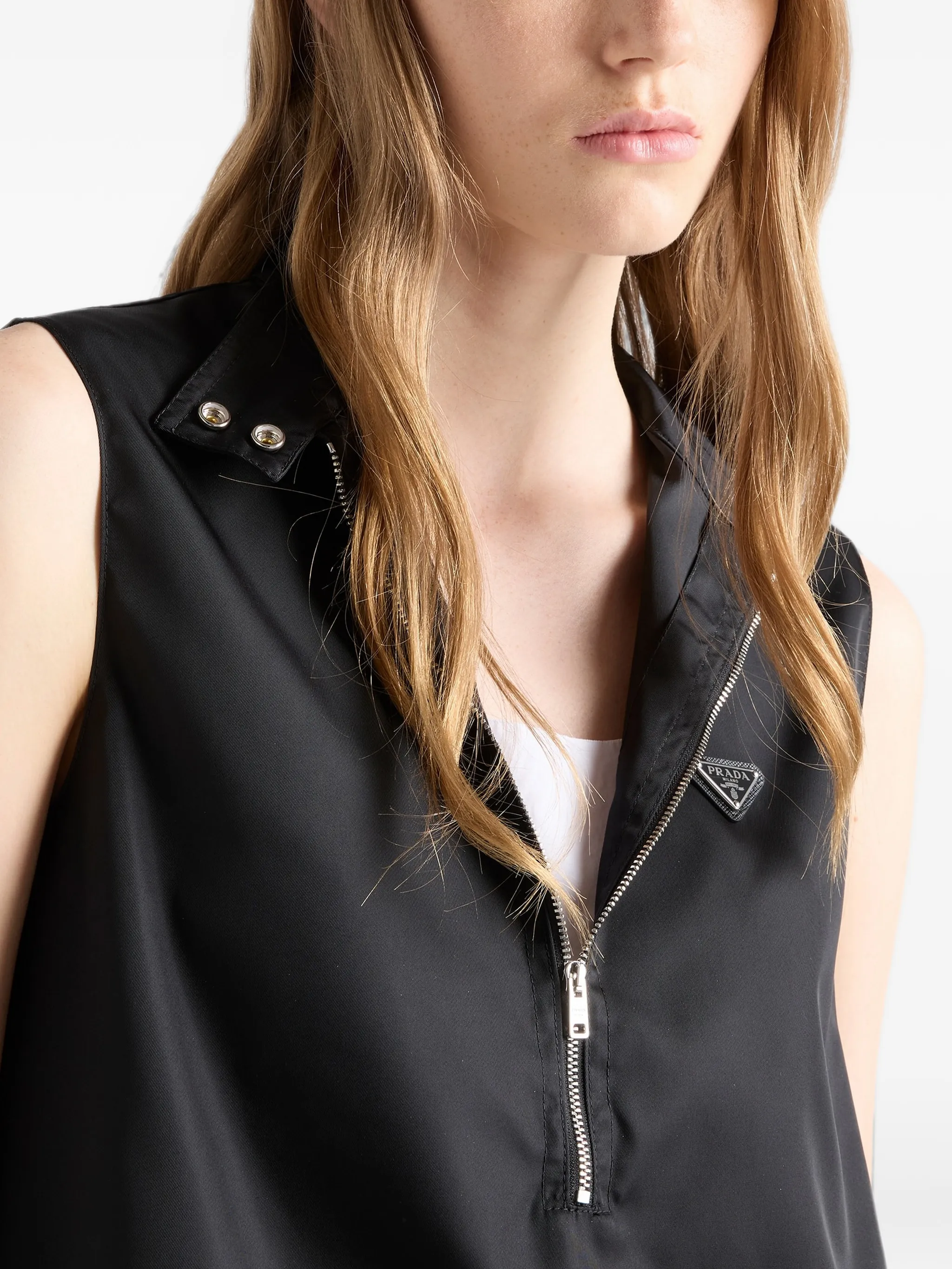 Re-Nylon mini dress