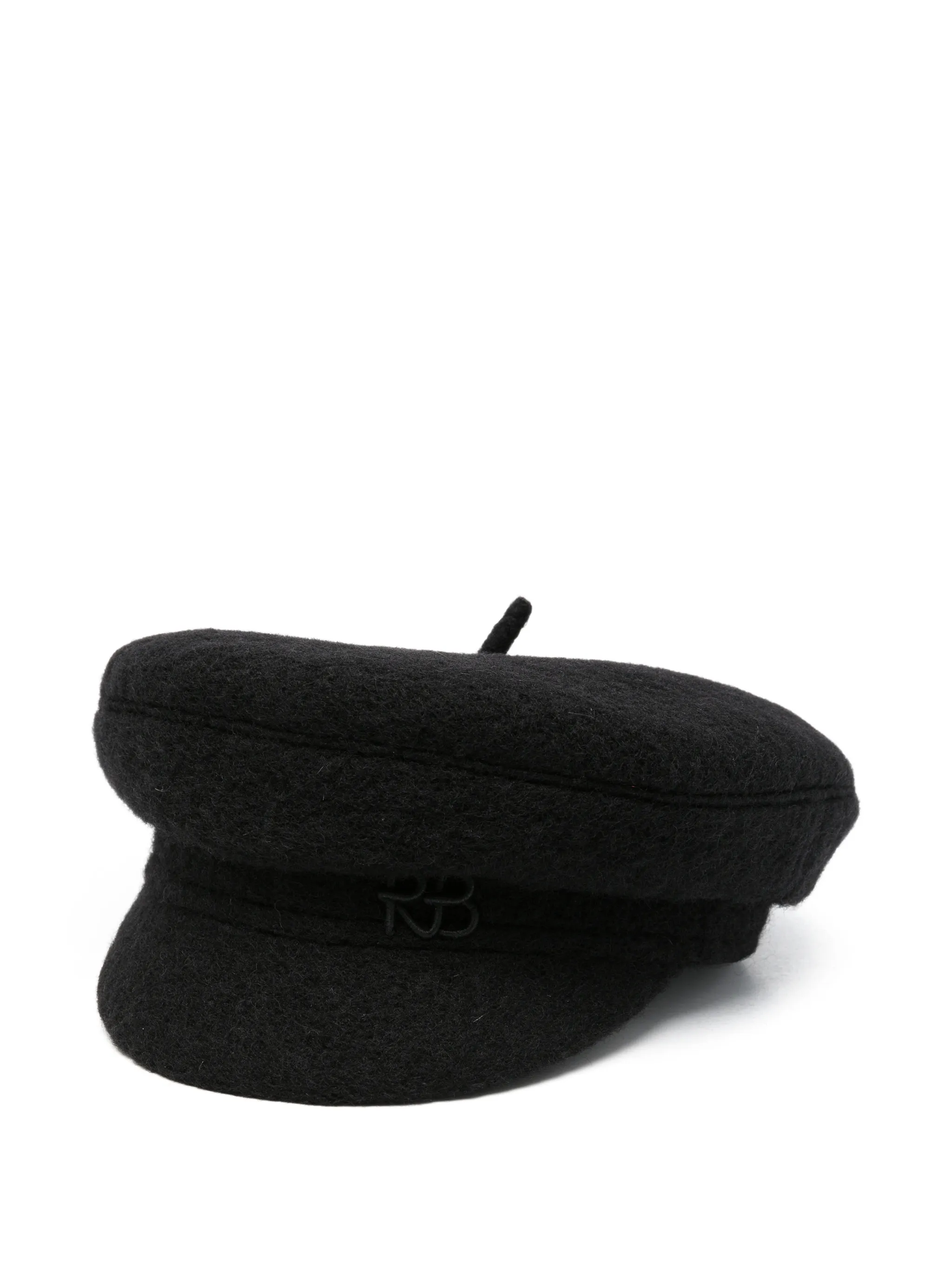 logo-plaque baker boy hat