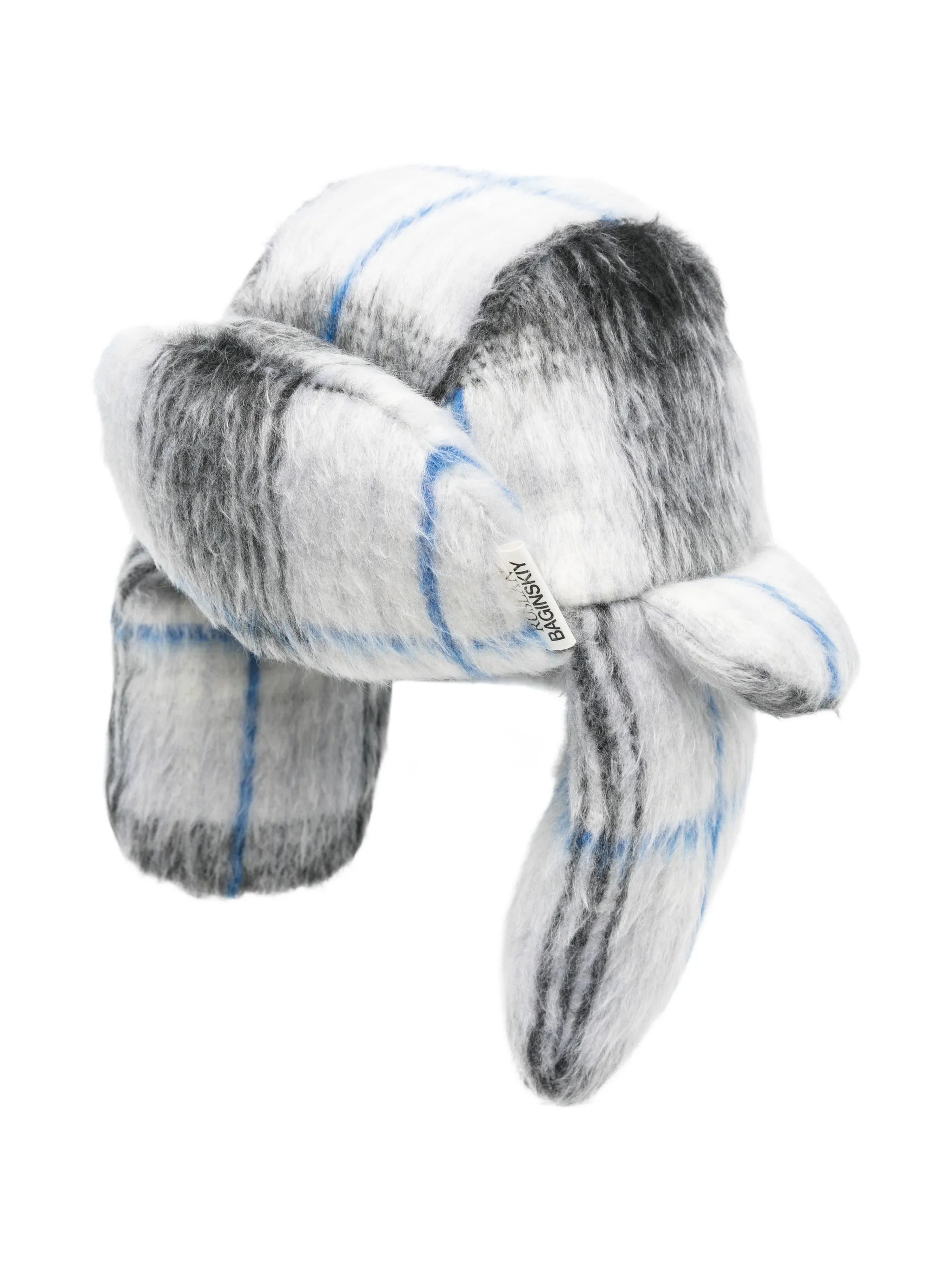 checked hat