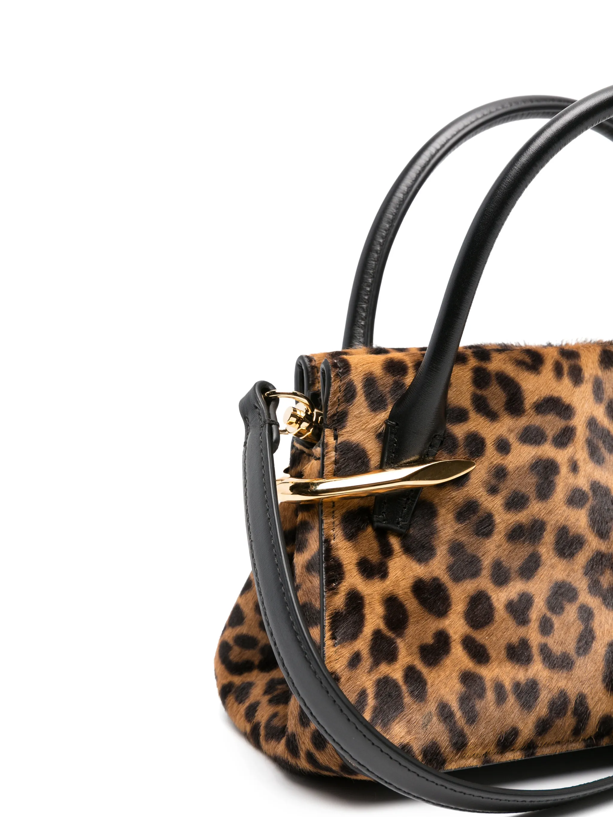 Pinch mini leo top-handle bag