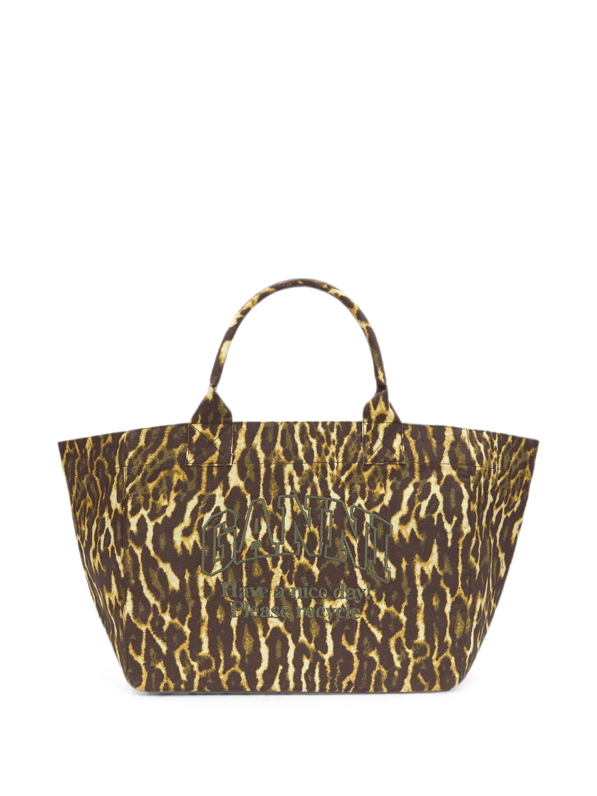 tote XXL in gradient leopard