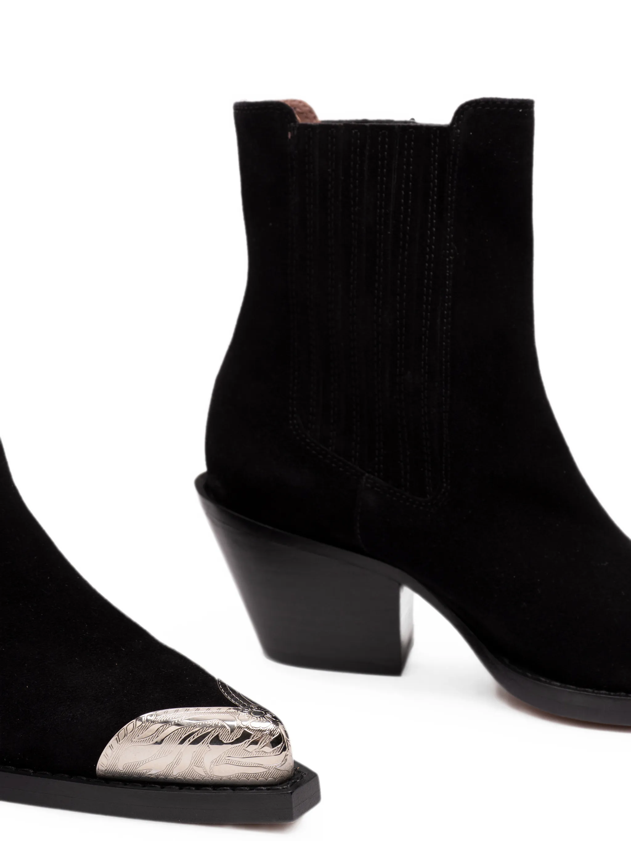 Dallas metal-tip cowboy boots