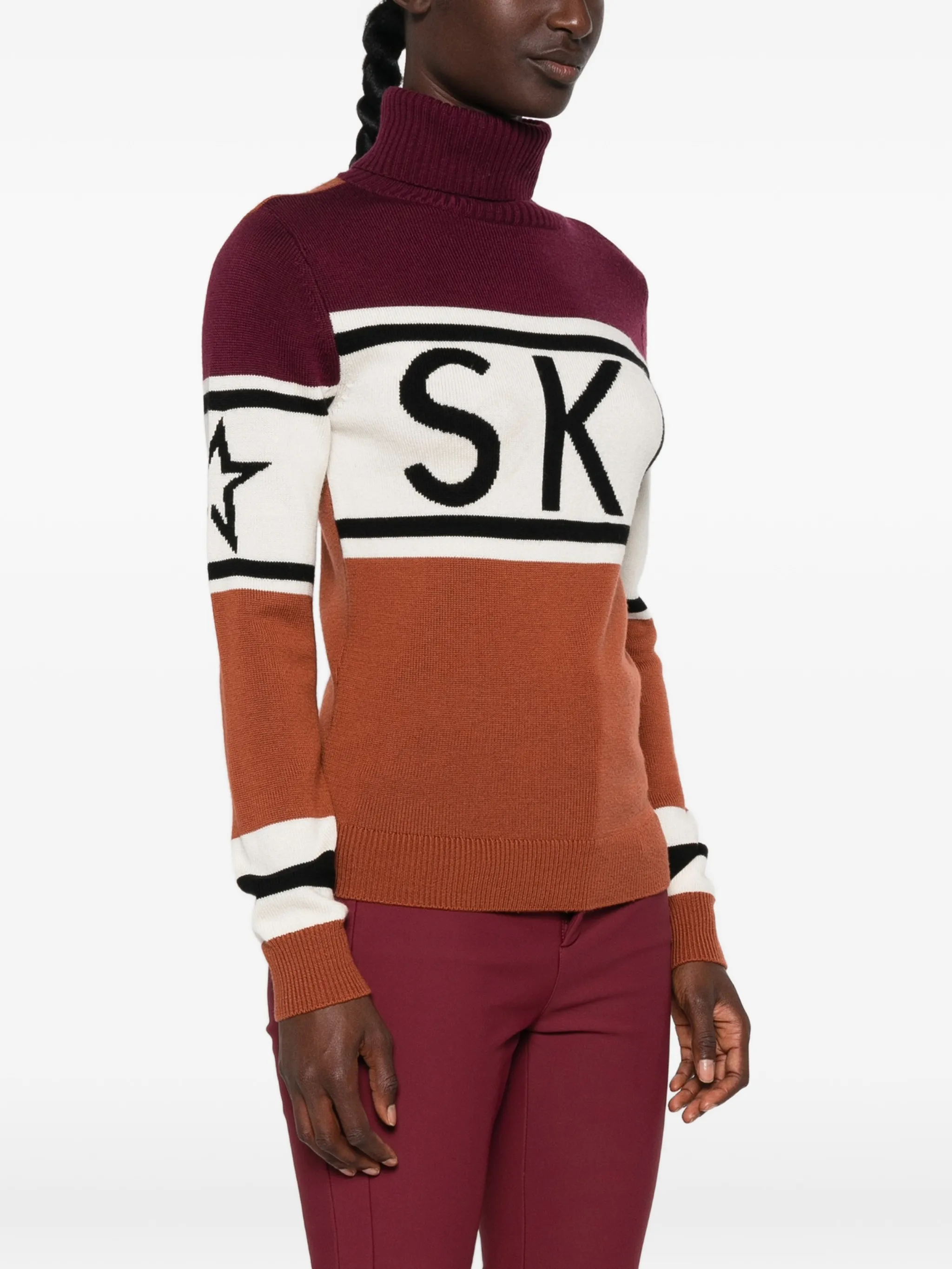Schild intarsia-knit sweater