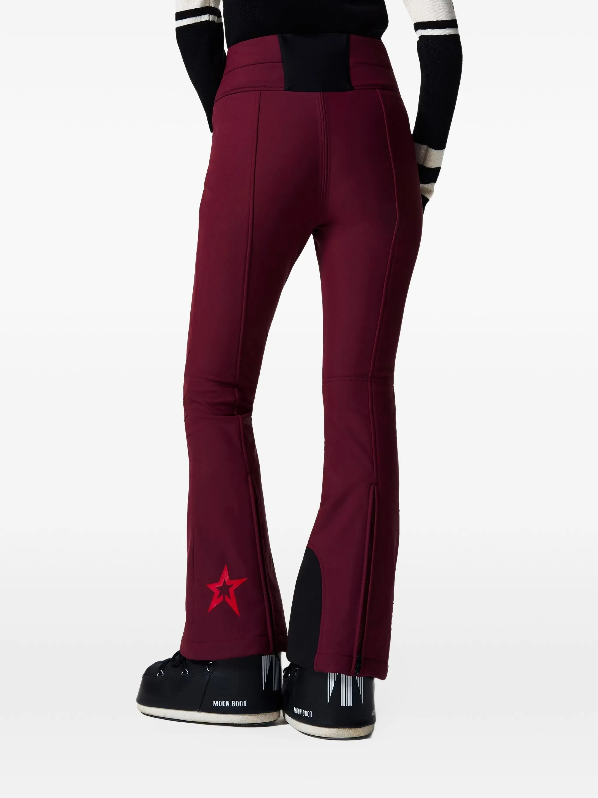 high-waist Aurora flare ski pants