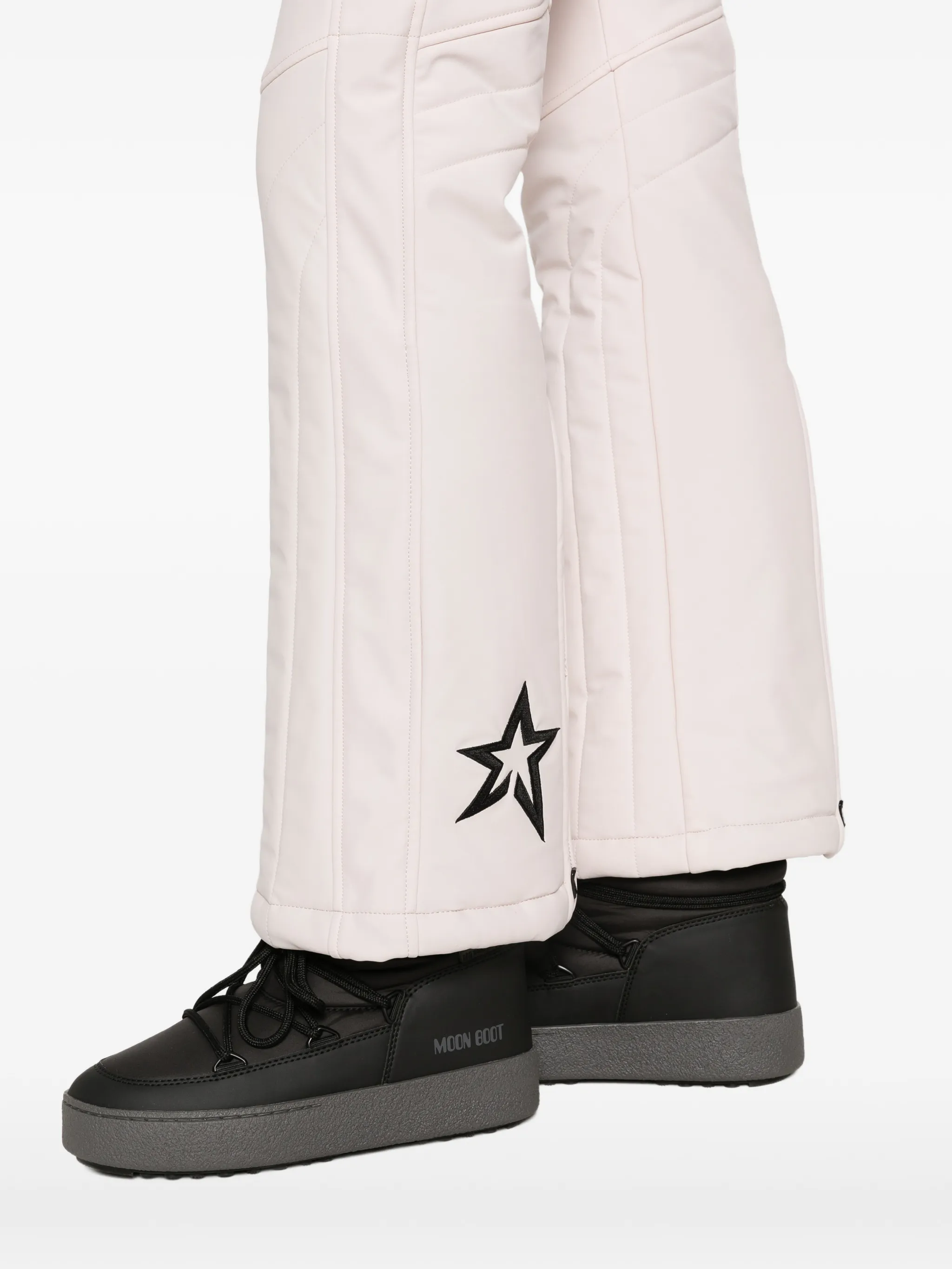 Slalom logo-strap ski pants